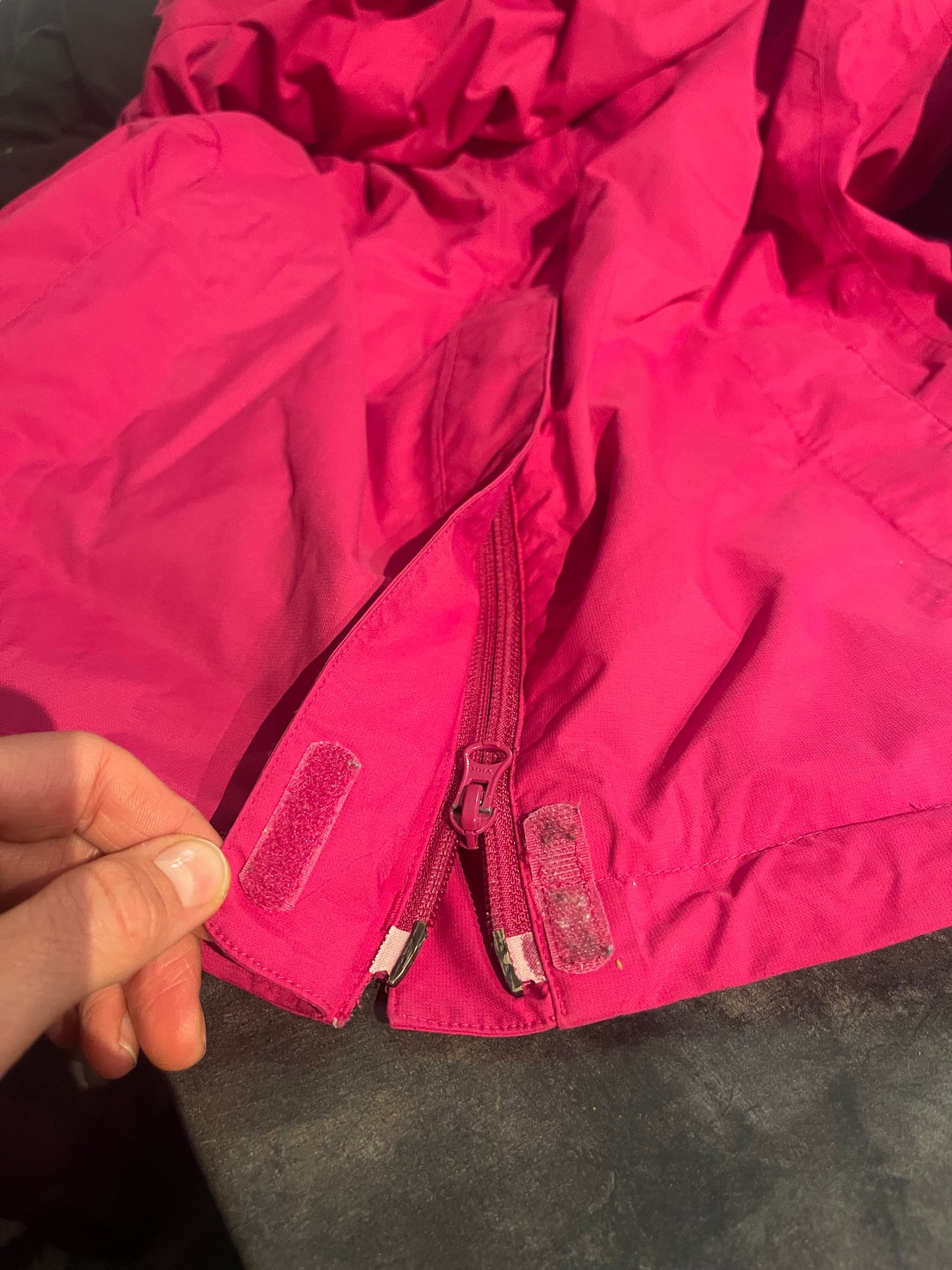 Hardshell Jacke von Mammut (XL Damen) 3-lagig pink wasserdicht - wanderlich.com