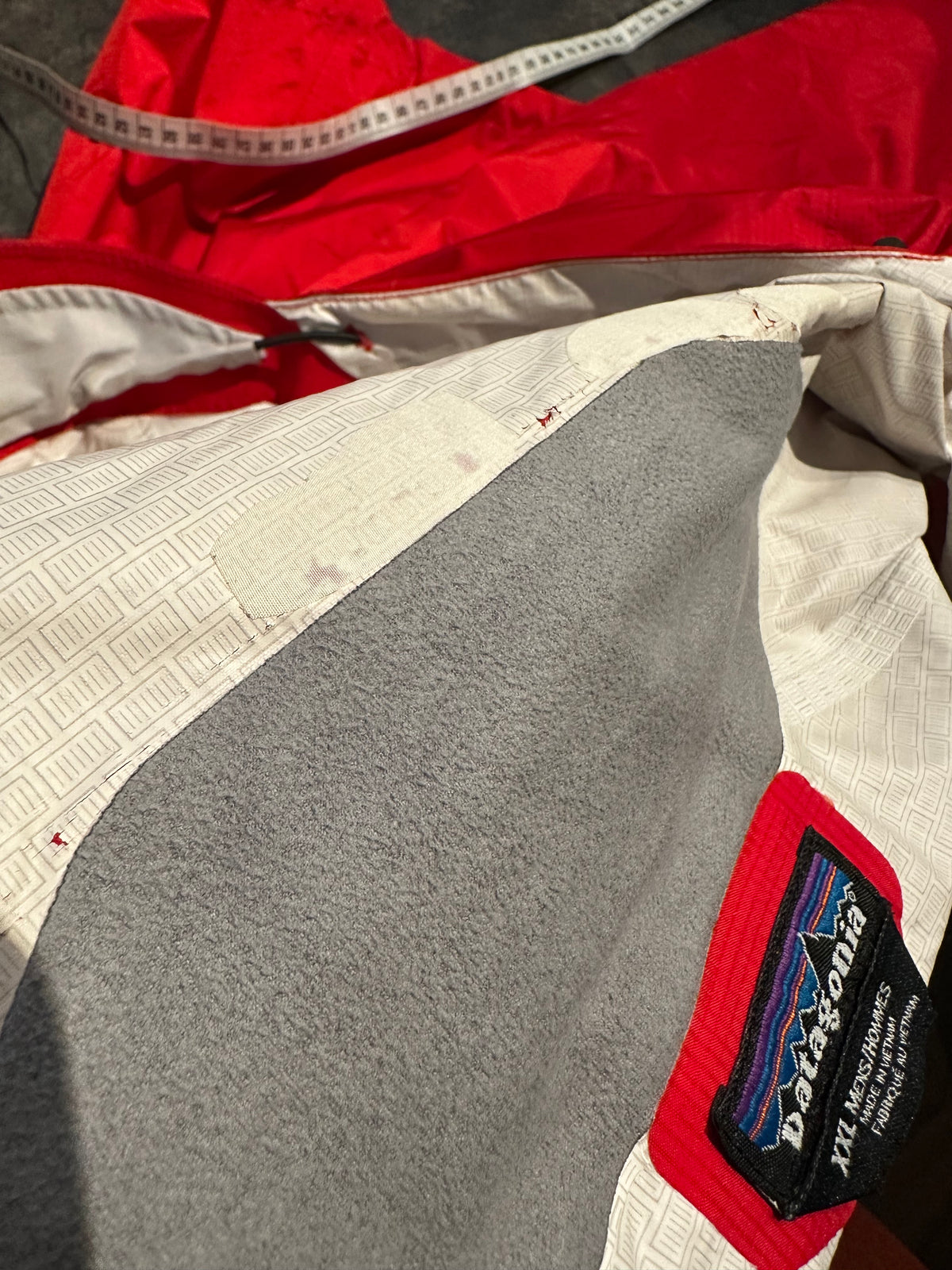 Regen Jacke von Patagonia (XXL Herren) Torrent Shell rot