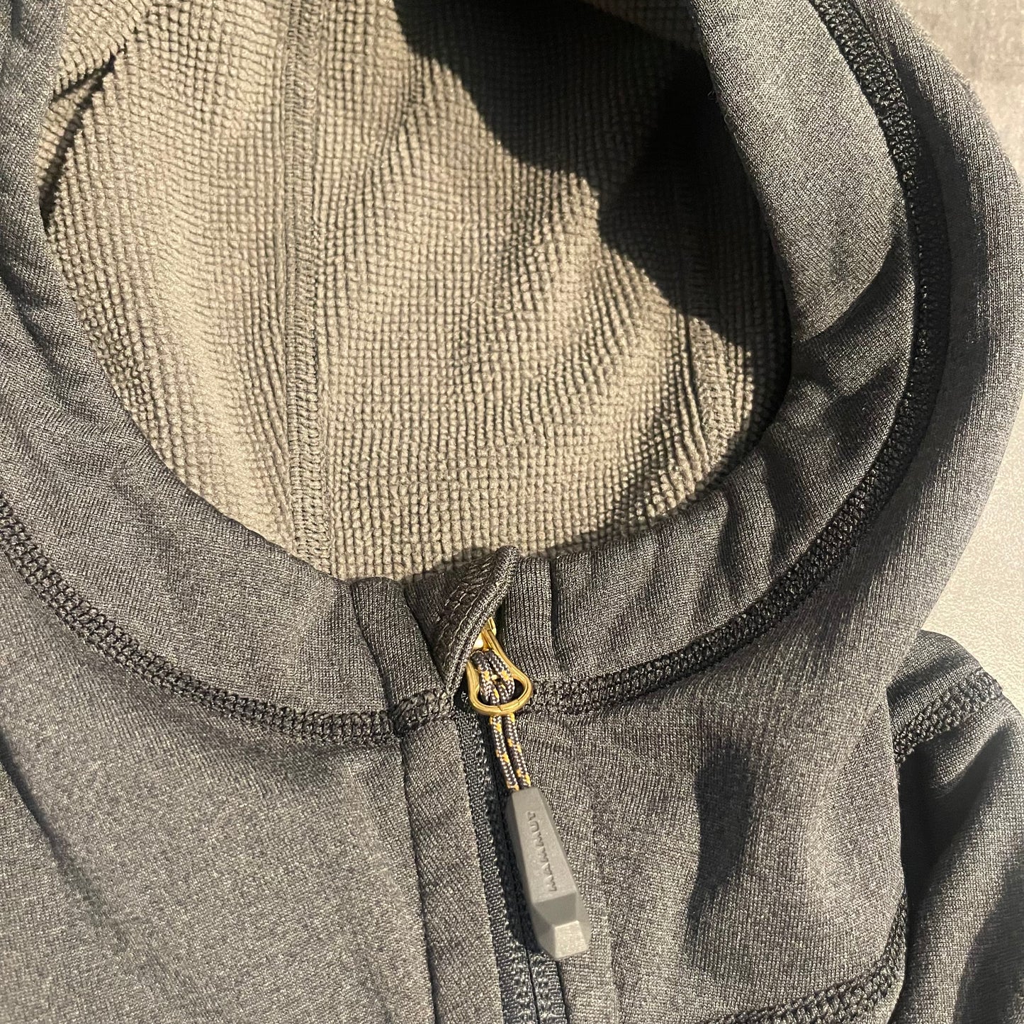 Fleece Jacke von Mammut Zermatt (S Herren) Sweatshirt Hoodie dunkelgrau
