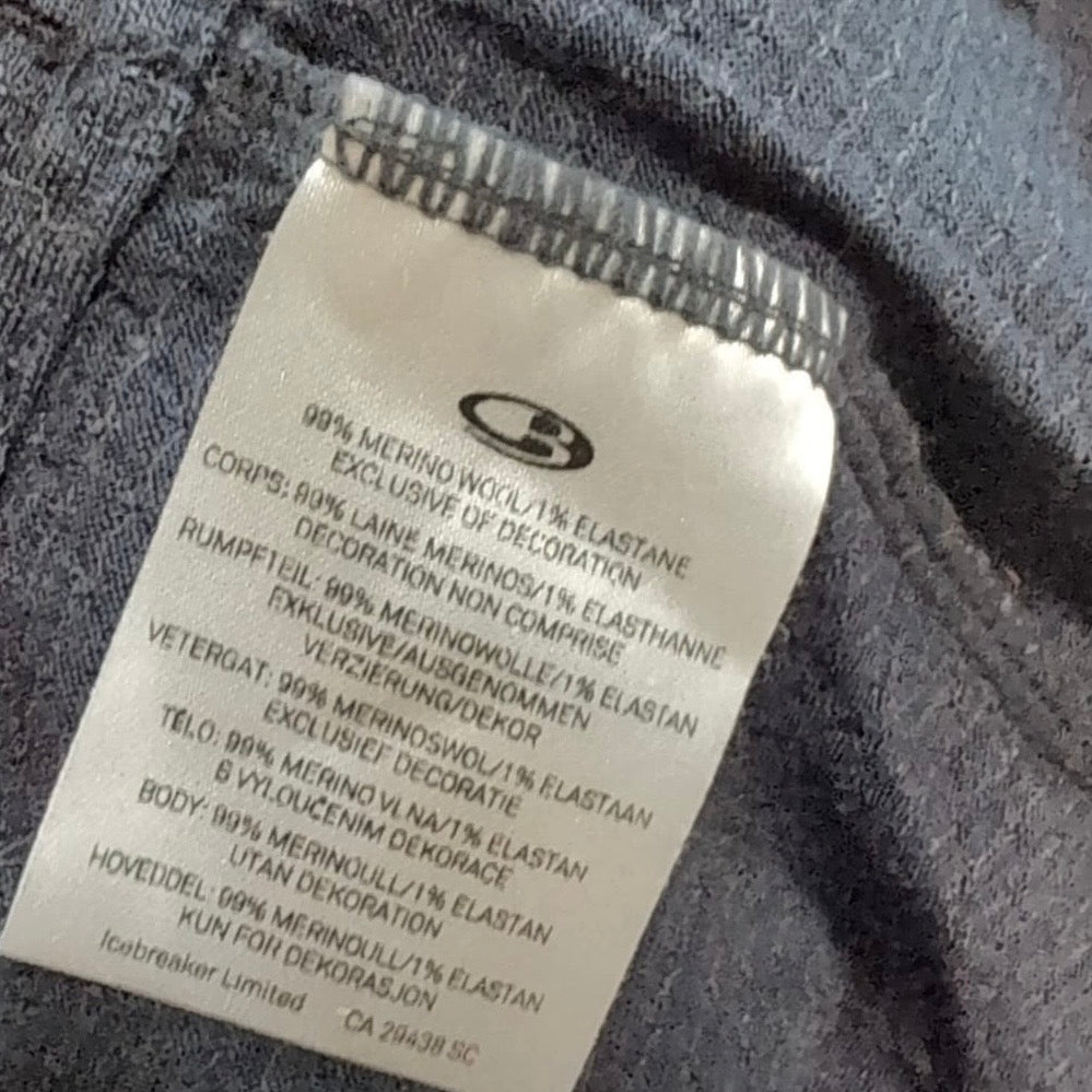 Tank Top von Icebreaker Merino 200 (M) Sport Shirt grau
