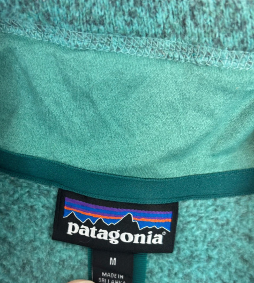 Patagonia Weste (M Damen) Strickoptik Better Fleece türkis