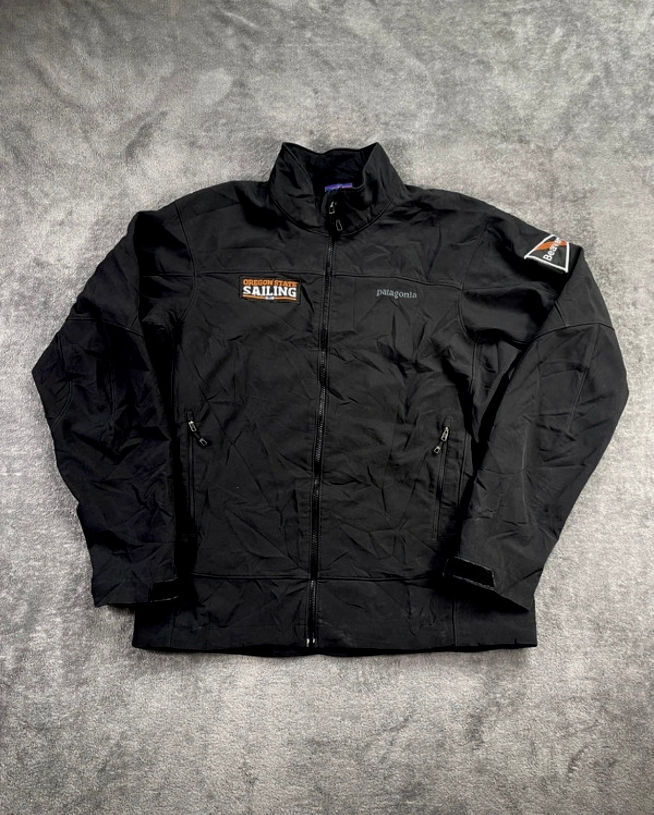 Übergangsjacke Patagonia (L Herren) schwarz wasserdicht