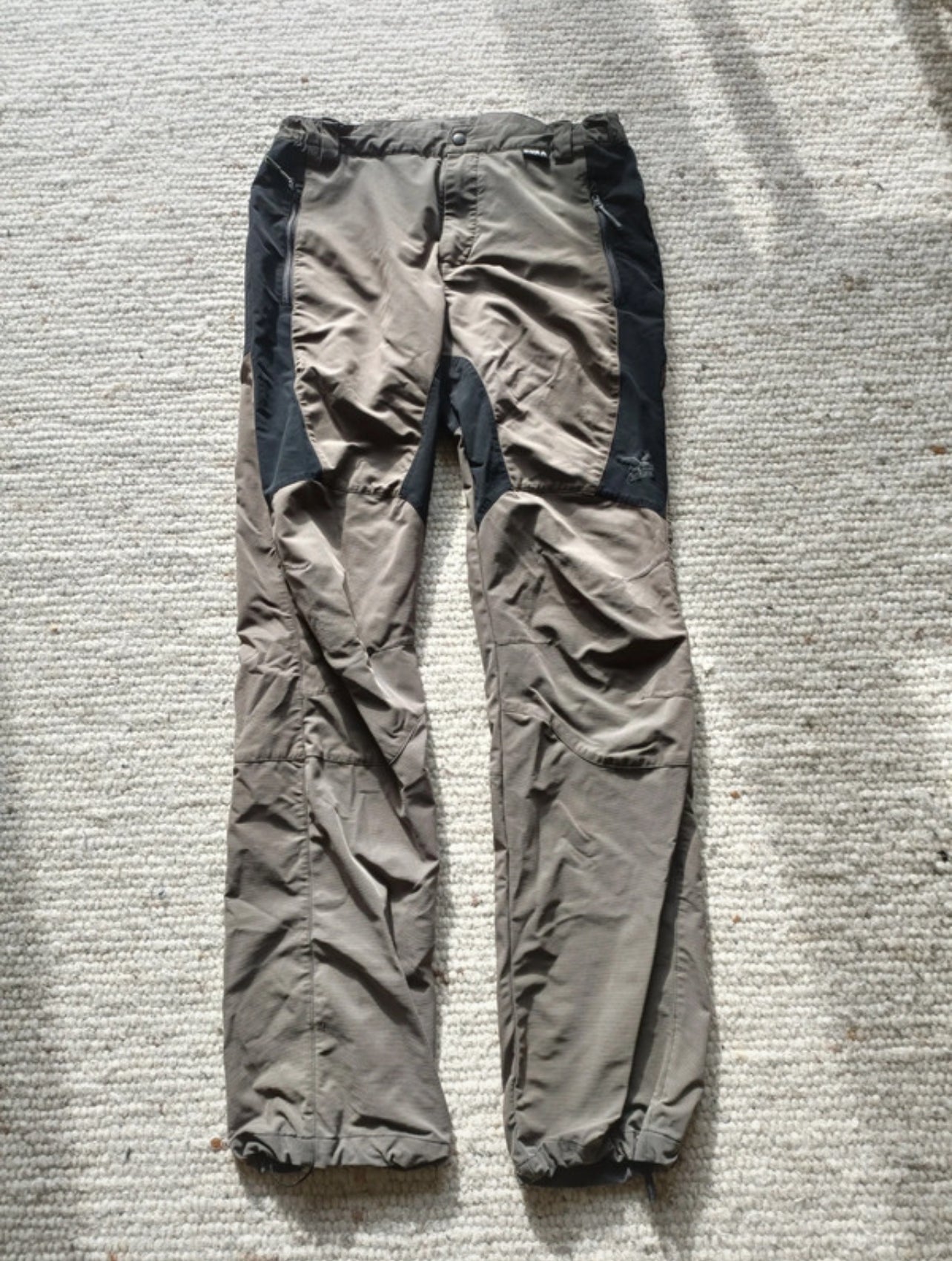 Leichte Softshell Hose von Salewa ( L: 50 Herren ) khaki