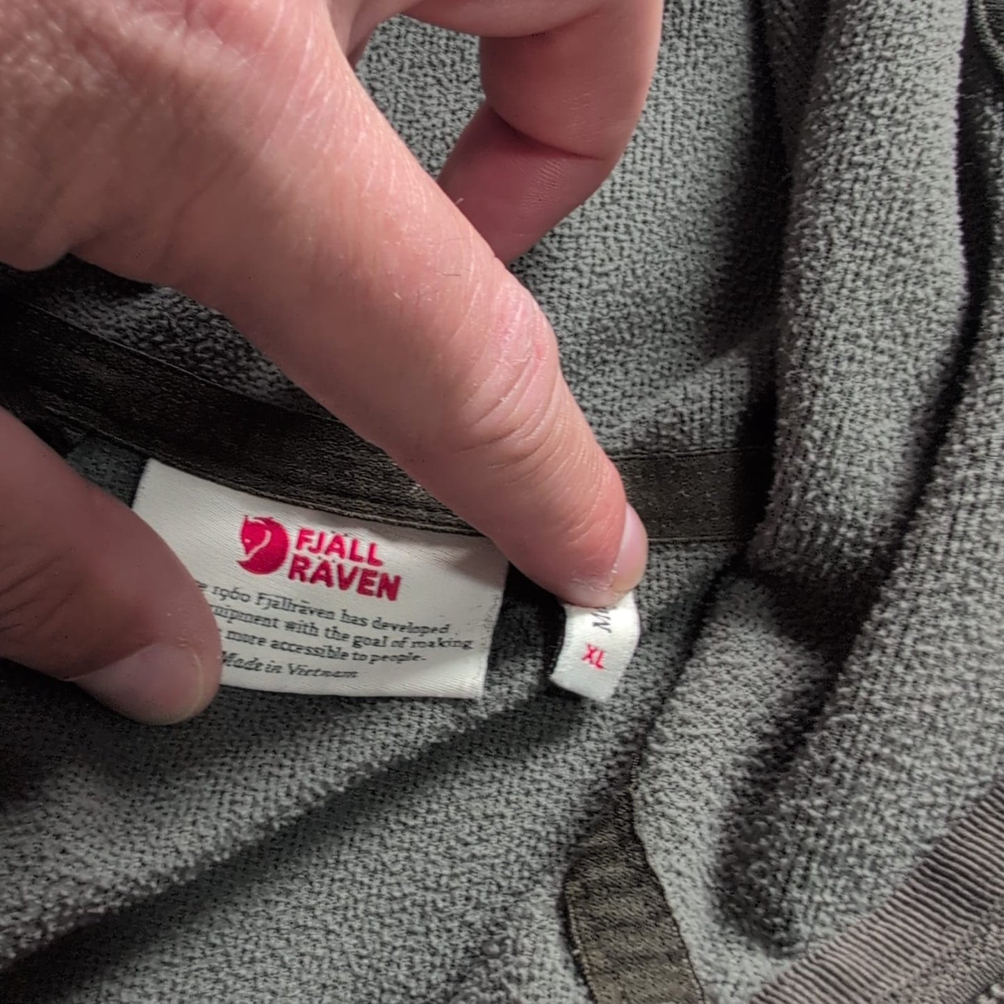 Fleece Jacke Fjällräven (XL Herren) Zipper khaki