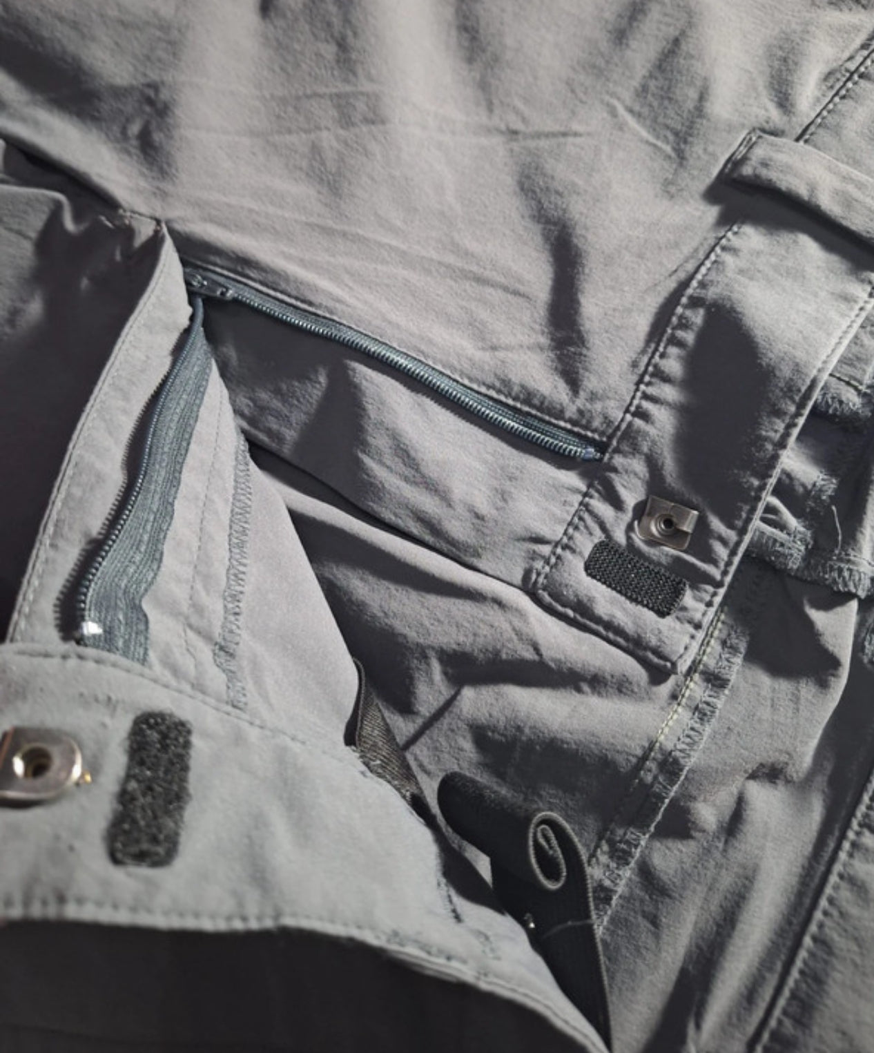 Leichte Outdoor Hose von Schöffel (XL Herren) grau