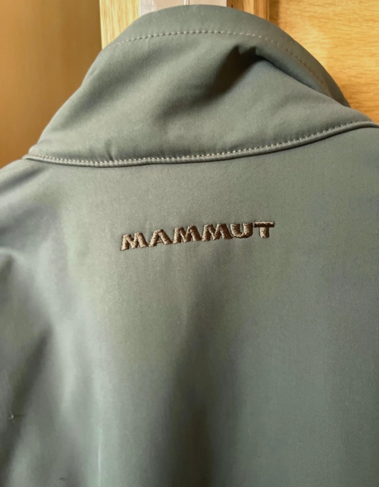 Softshell Jacke von Mammut ( M Damen) mit Warmem Fleece innen - khaki