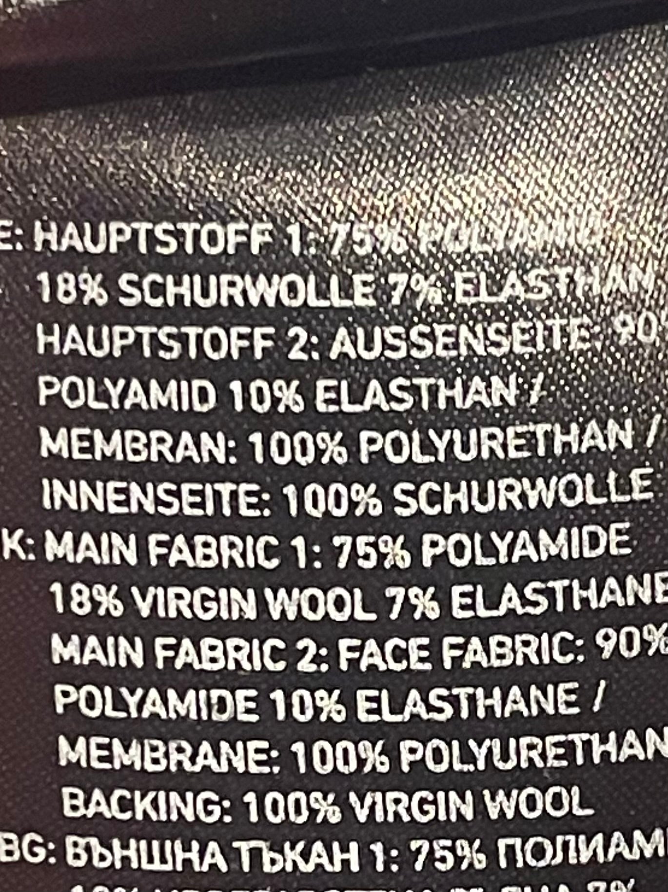 Trekking Hose von Ortovox mit Merino (M Damen) schwarz