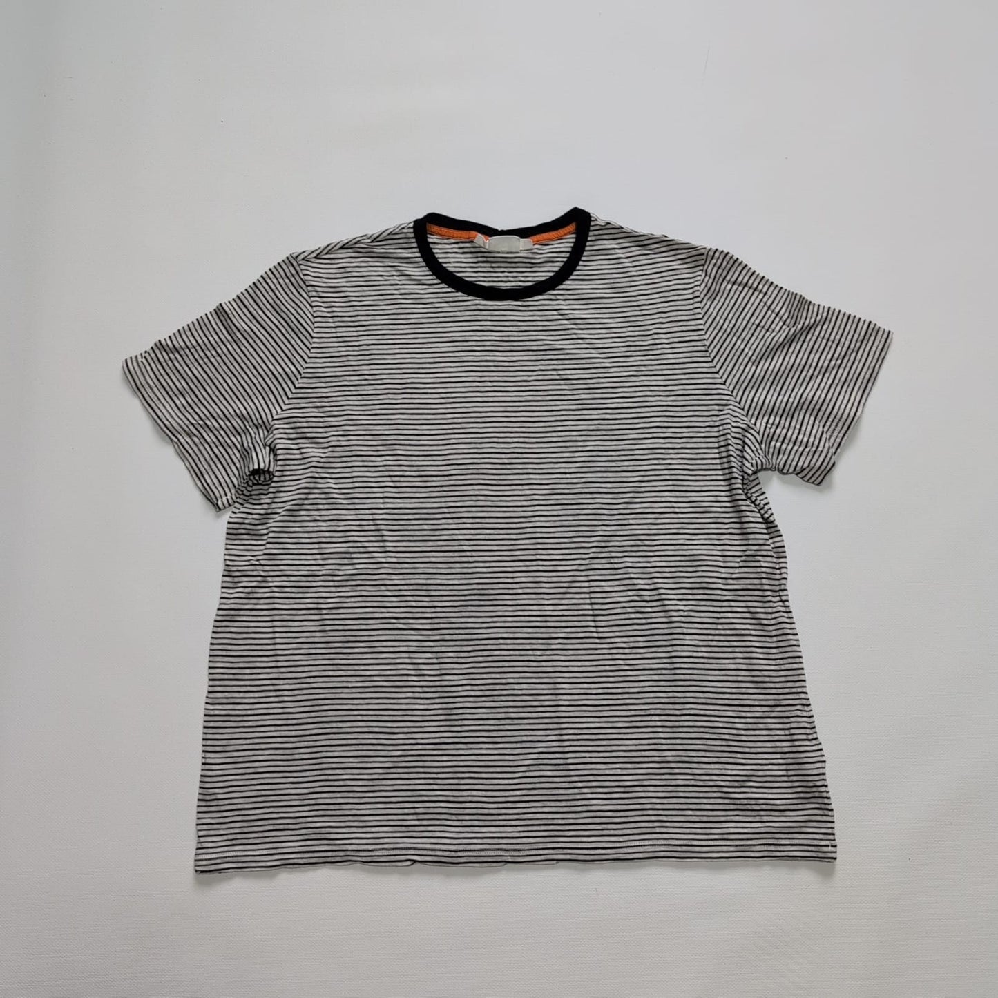 T-Shirt von Icebreaker Merino (XL Damen) weiß gestreift - wanderlich.com