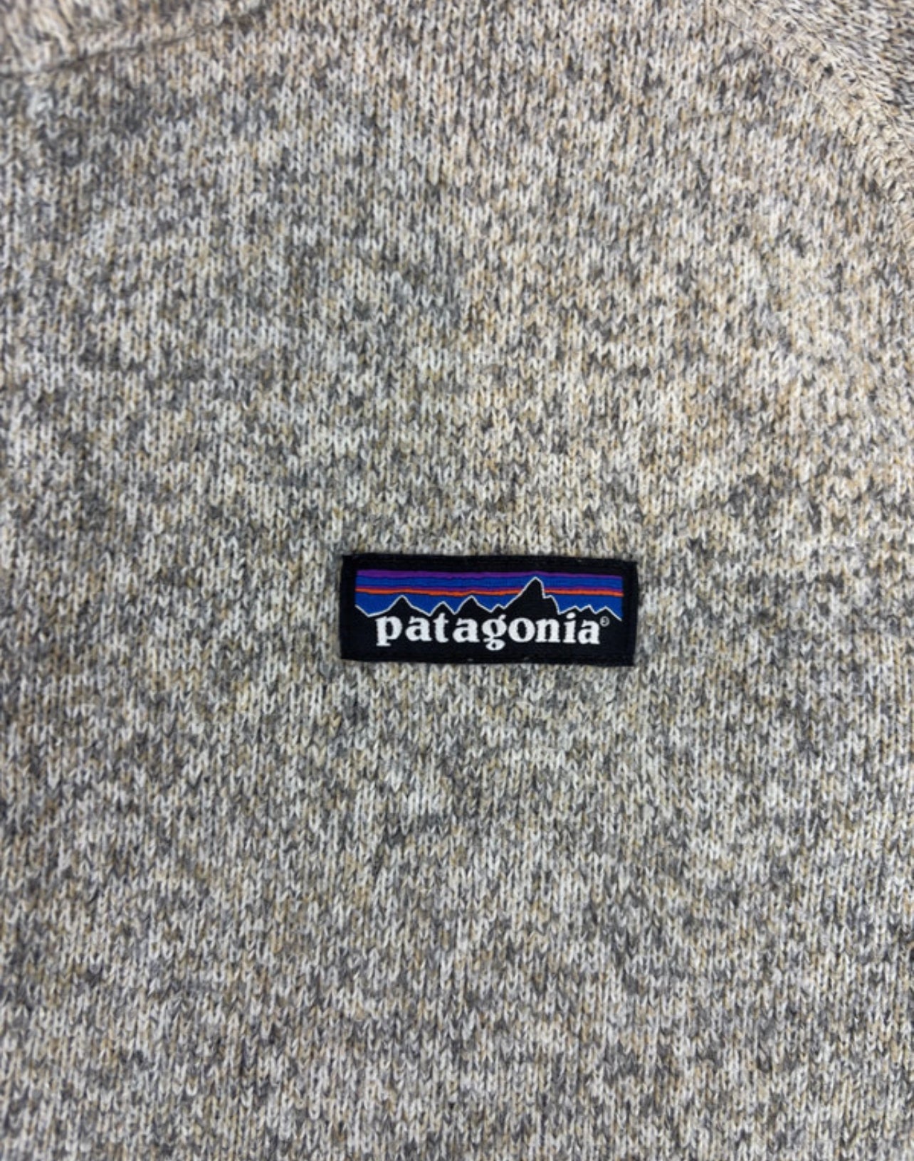 Pullover von Patagonia (L Damen) Better Fleece Strickoptik beige