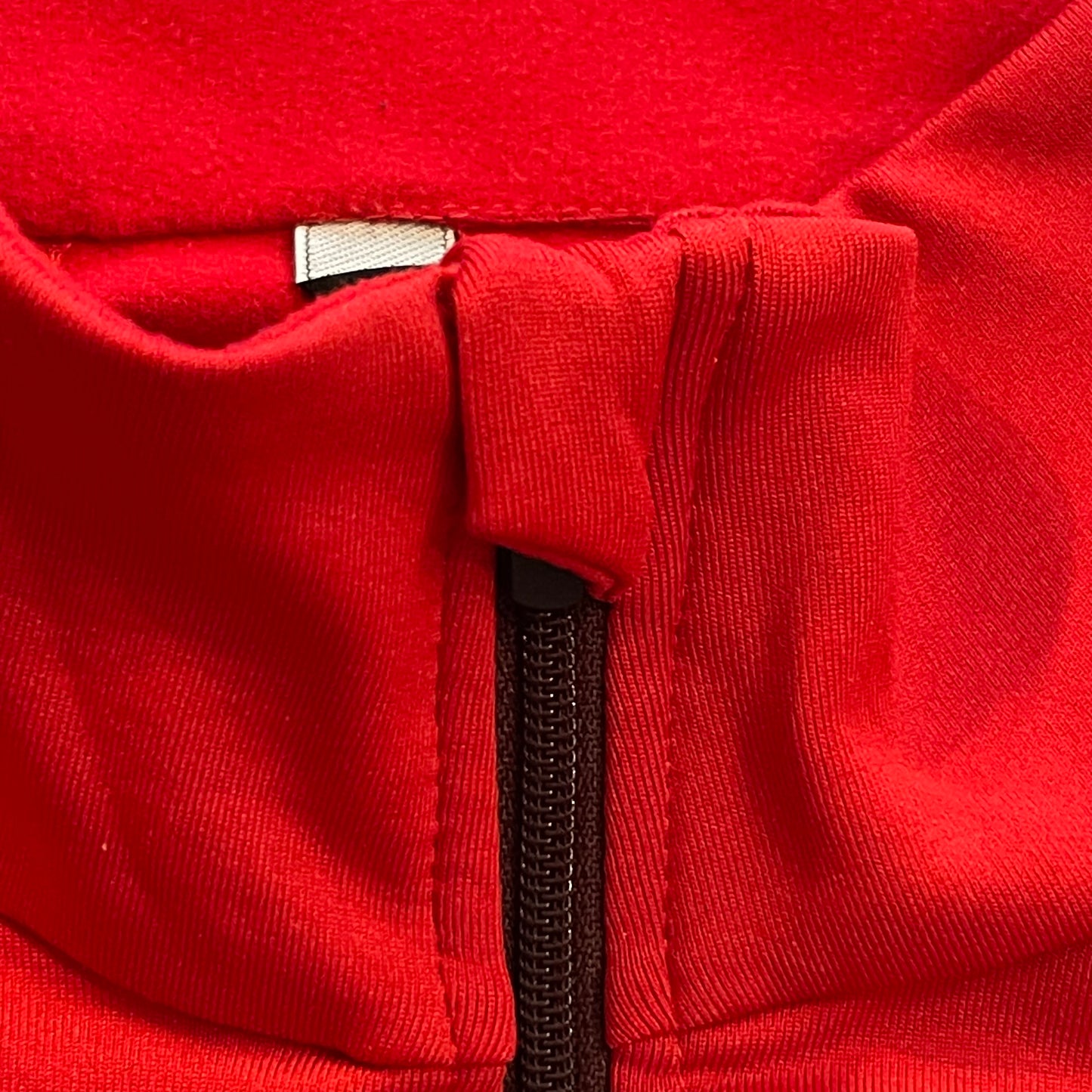 Longsleeve Vaude (M / 50 Herren) Half-Zipper Thermoshirt rot