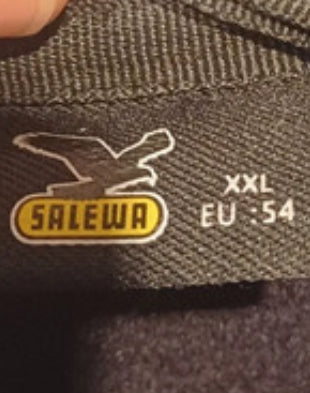 3in1 Jacke von Salewa (XXL Herren) Regenjacke + Fleece schwarz