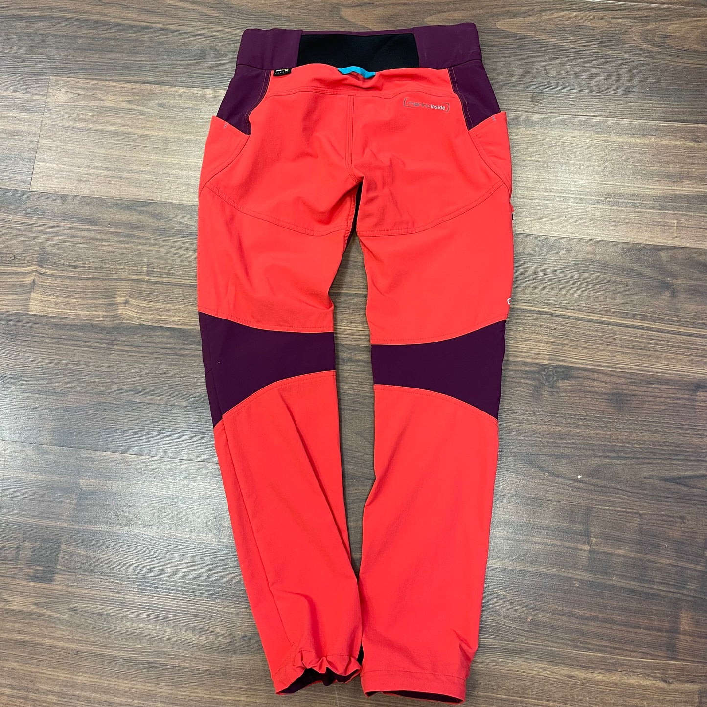 Skitouren-, Trekking- Hose von Ortovox Merino (S Damen) rot - lila