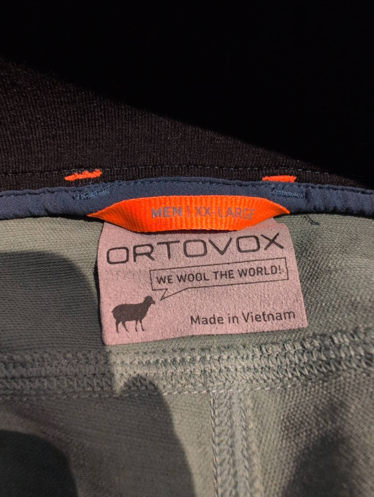 Touren Hose von Ortovox Merino (XXL Herren) Softshell grün blau - wanderlich.com