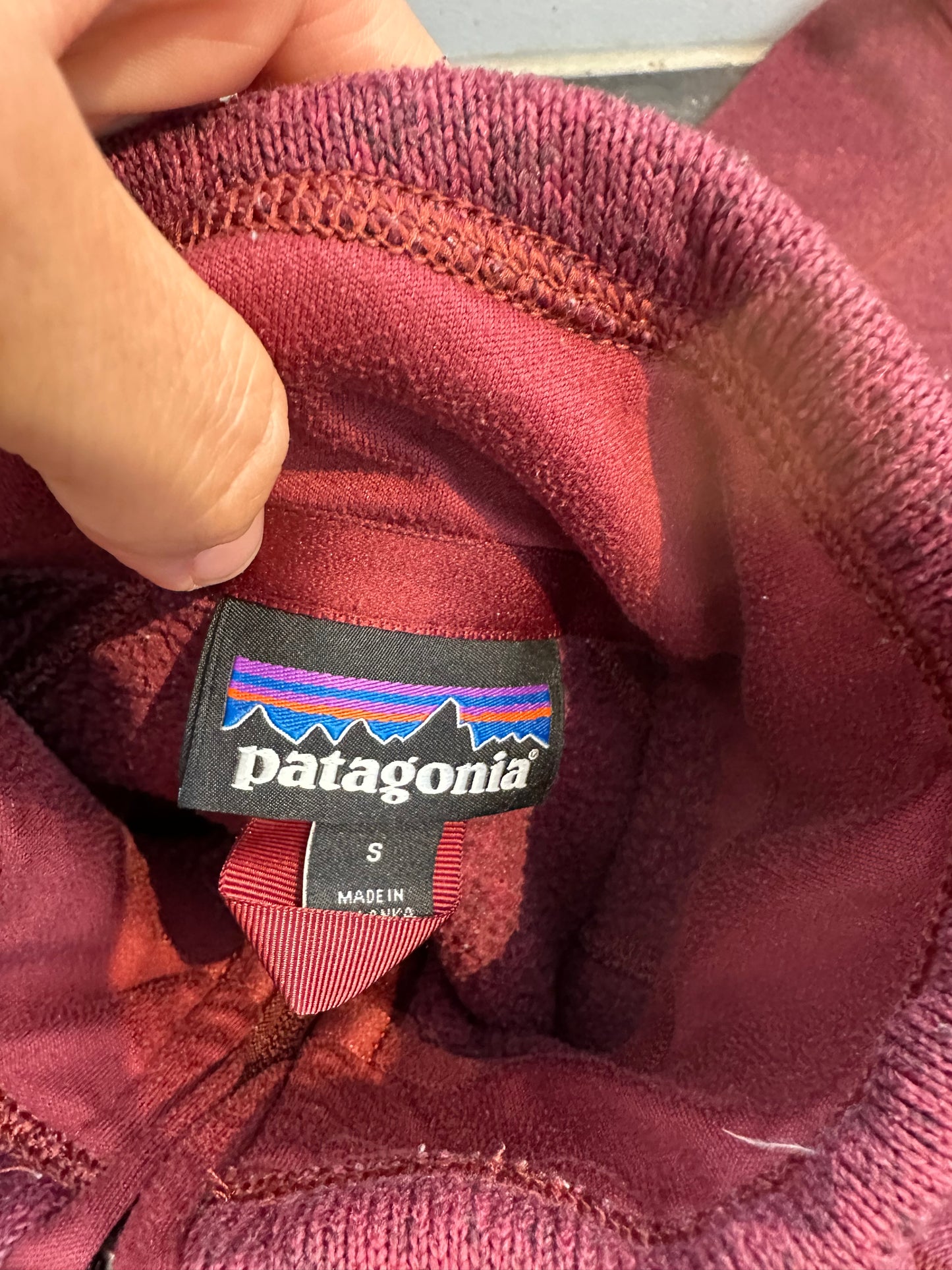 Patagonia Better Fleece Jacke (S Damen) bordeaux