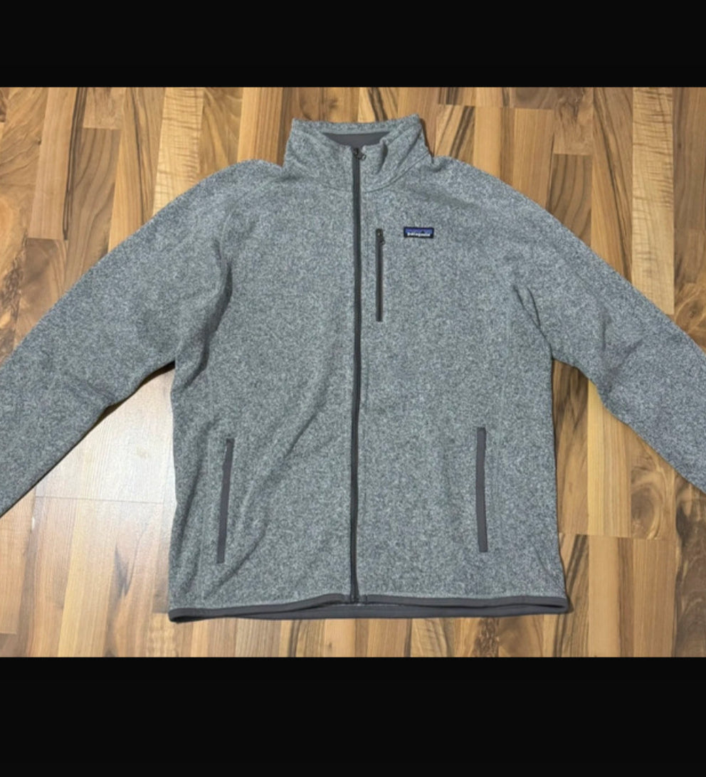 Patagonia Fleece Jacke (L Herren ) Better Sweater grau