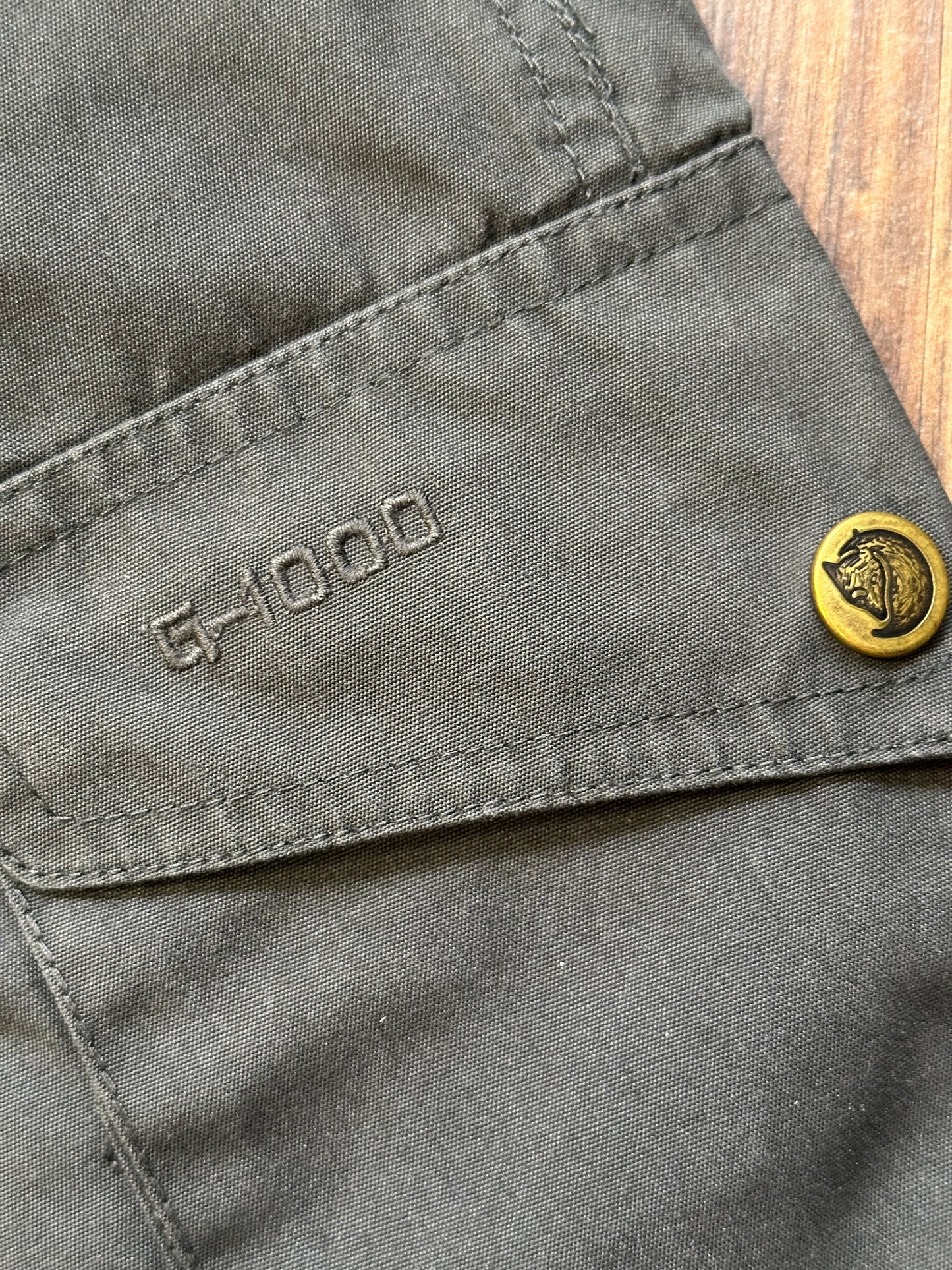 Zip Off 2in1 Hose von Fjällräven (L / 40 Damen) G-1000 grau