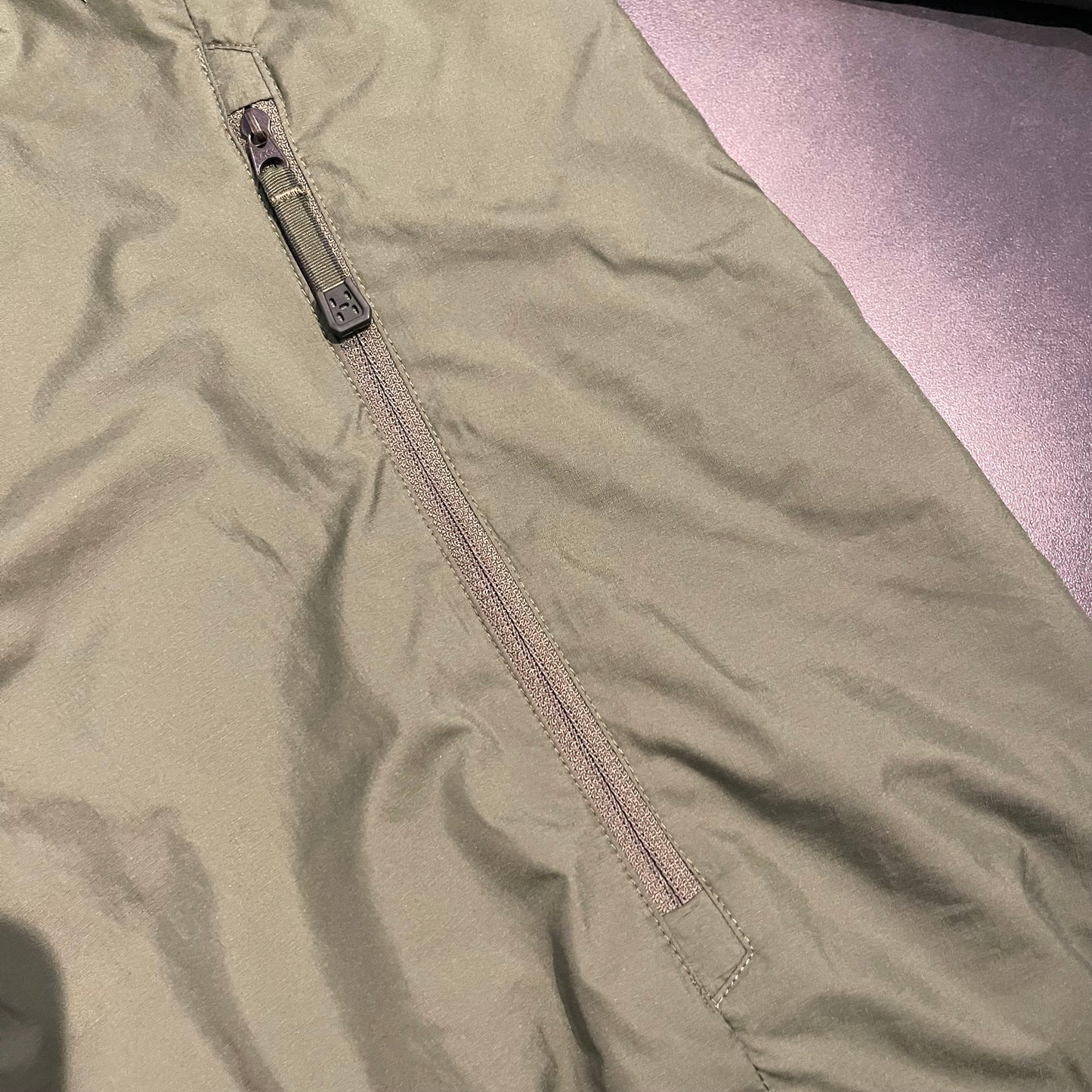 Warme Isolations Jacke von Haglöfs (M Herren) Barrier Pertex grün