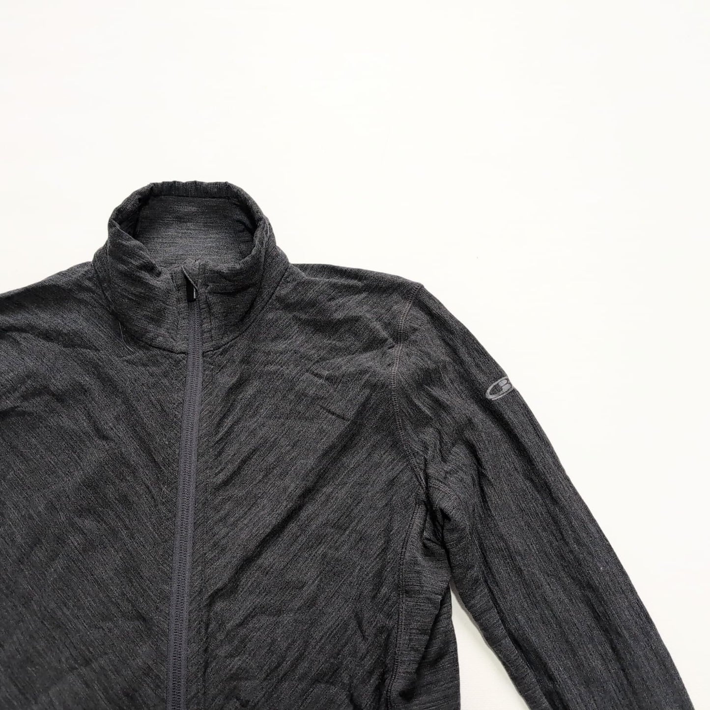 Merino Zip Jacke von Icebreaker (M Damen) dunkelgrau