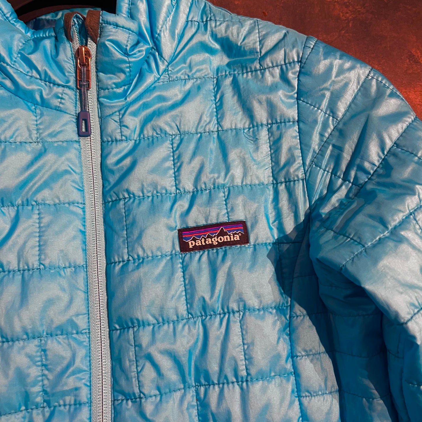 Patagonia Isolations Jacke (XS Damen) Nano Puff blau