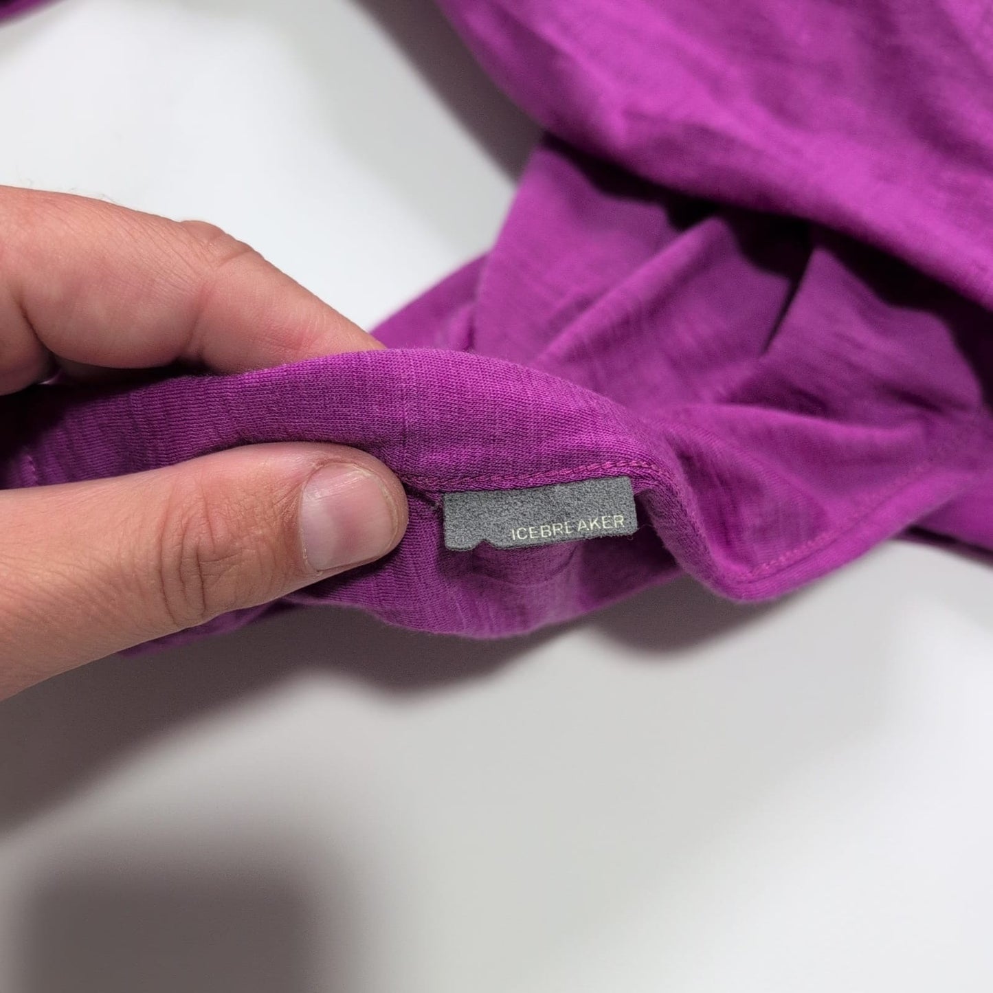 T-Shirt von Icebreaker Merino Damen M lila