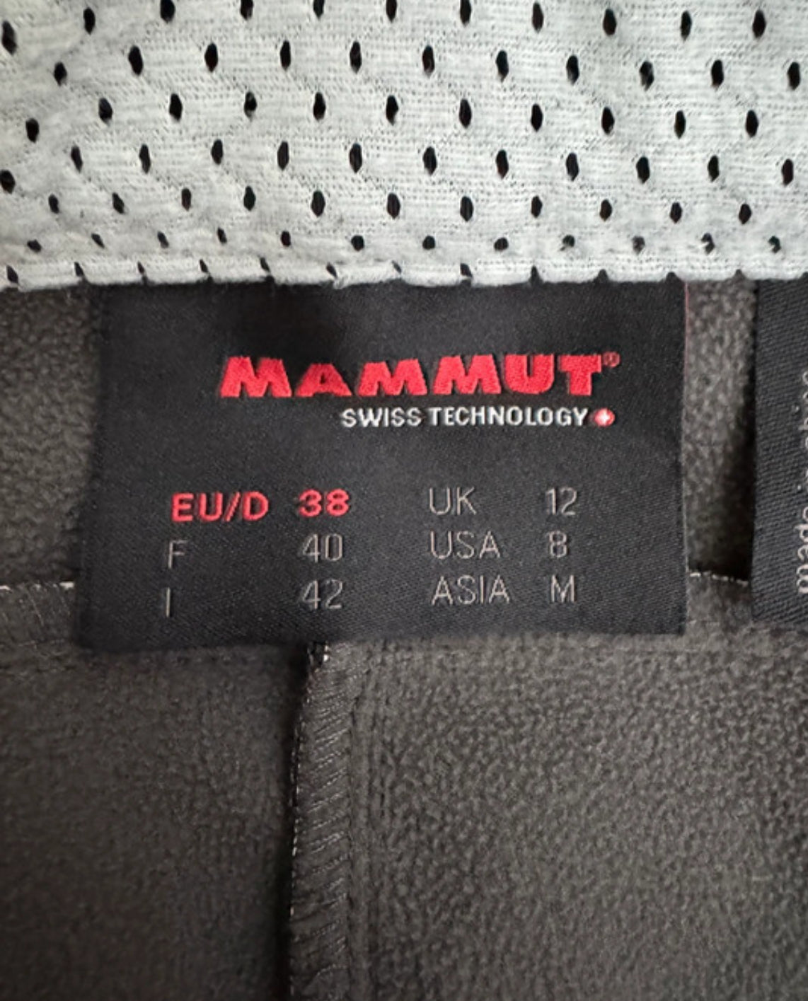 Touren Hose Mammut (M Damen) Softtech gefüttert schwarz
