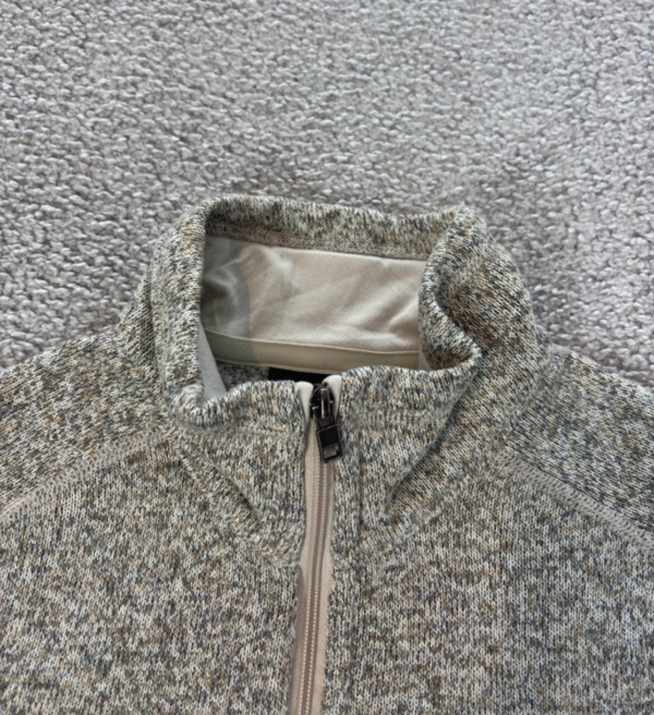Patagonia Fleece Jacke (M Damen) Better Sweater grau beige