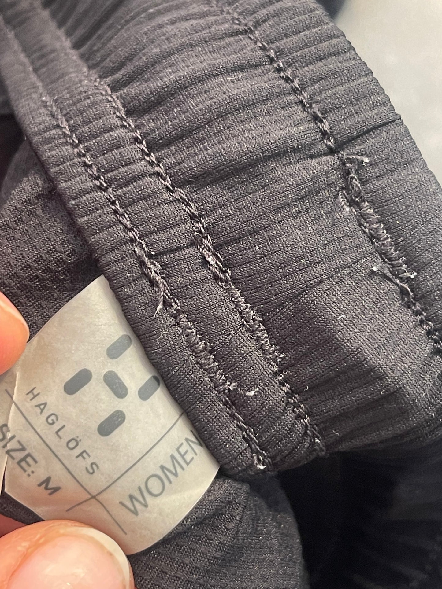 Ultraleichte Lauf Shorts von Haglöfs (M Damen) schwarz - wanderlich.com