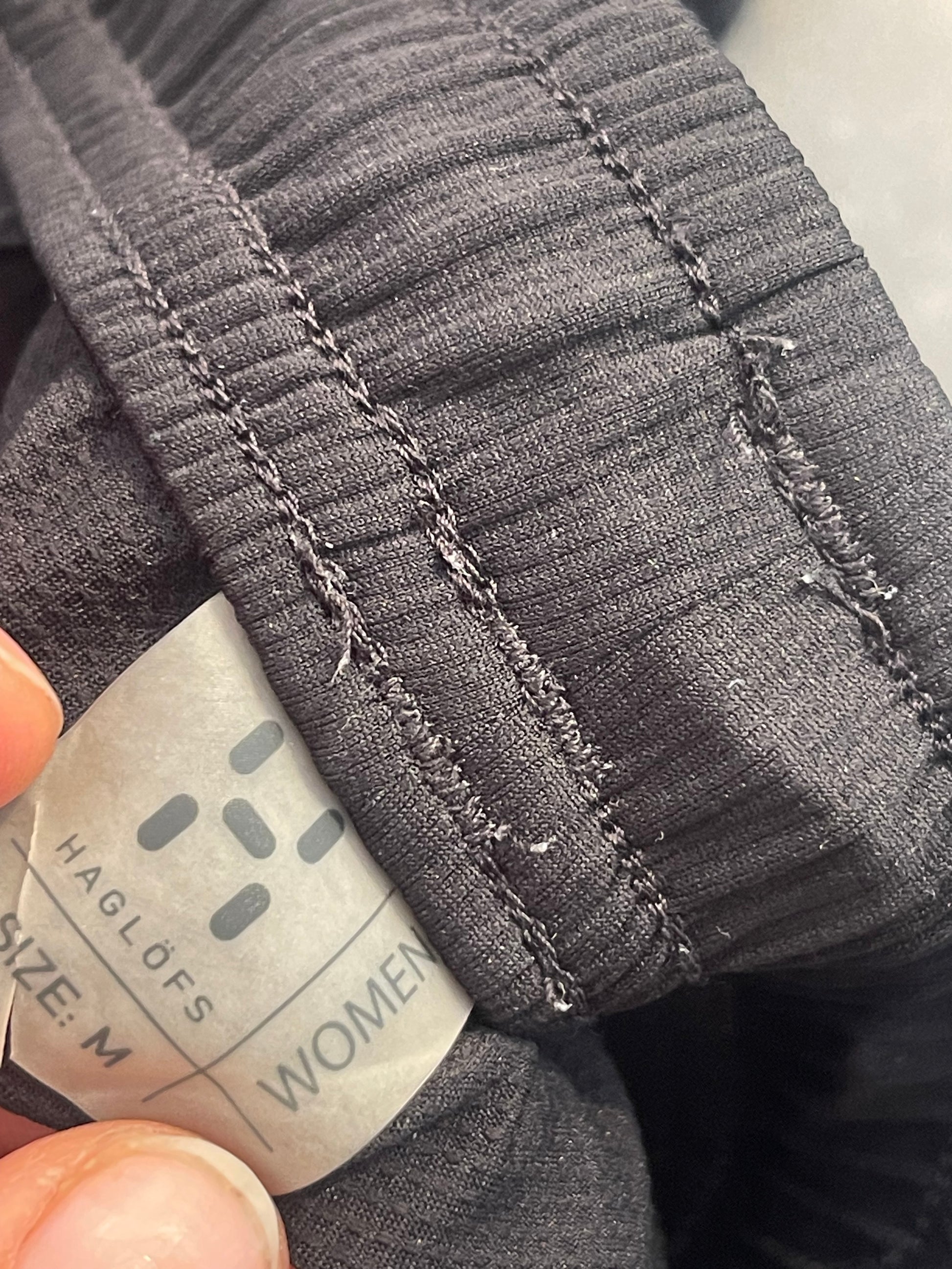 Ultraleichte Lauf Shorts von Haglöfs (M Damen) schwarz - wanderlich.com