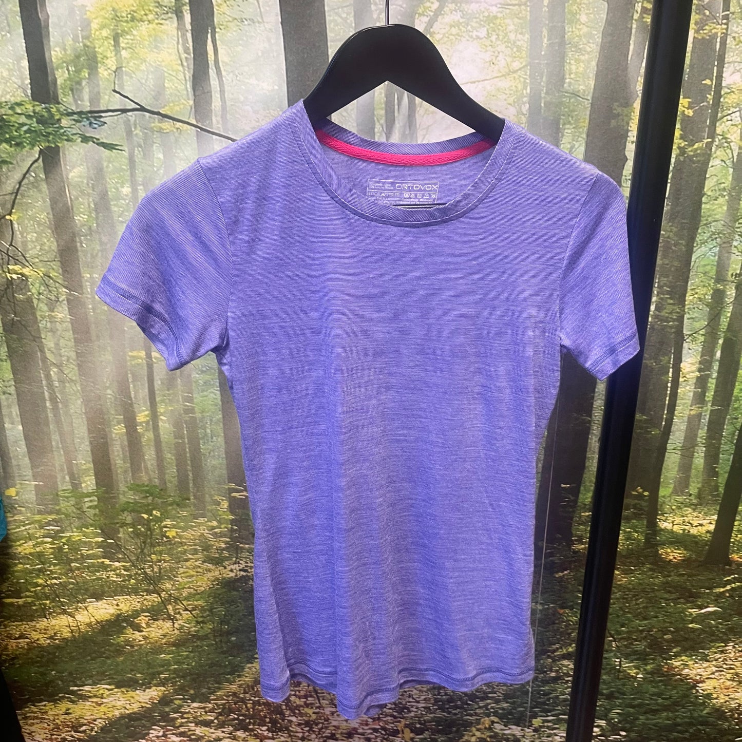 T-Shirt von Ortovox in Größe XS (Damen) lila / Lavendel