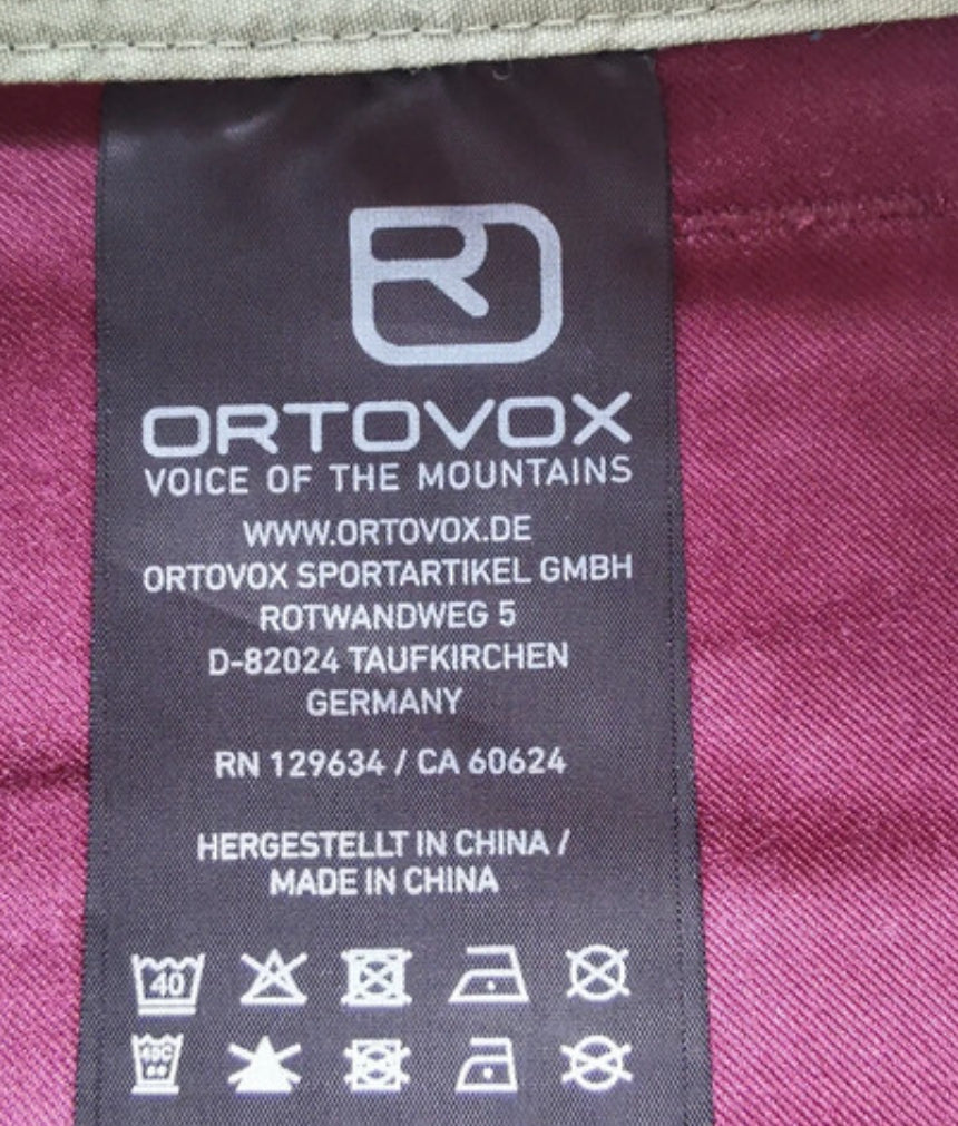 Trekking- Hose von Ortovox mit Merino (S Damen) bordeaux