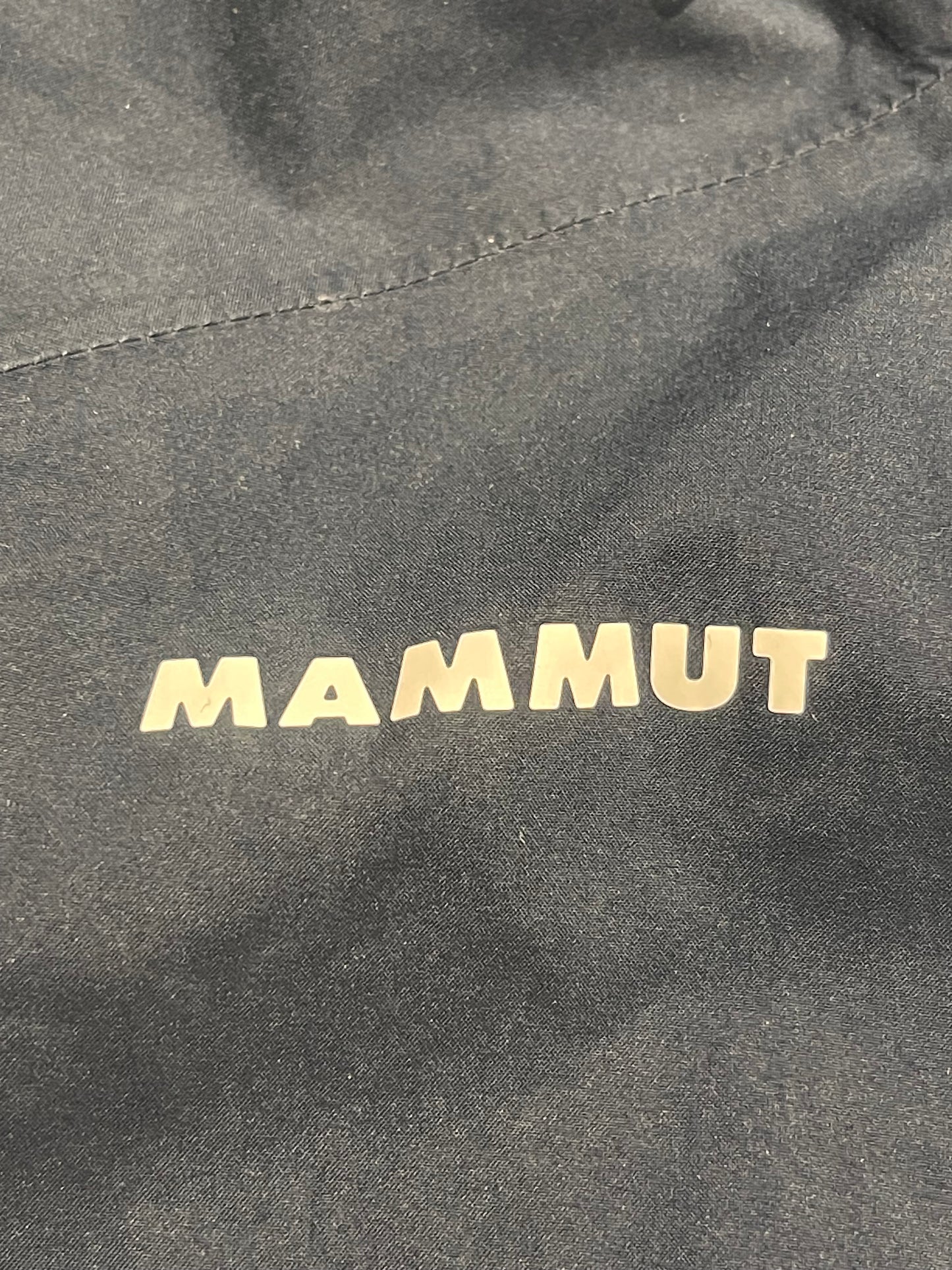 Regen Jacke von Mammut (XS / S Damen) GoreTex Membran dunkelblau