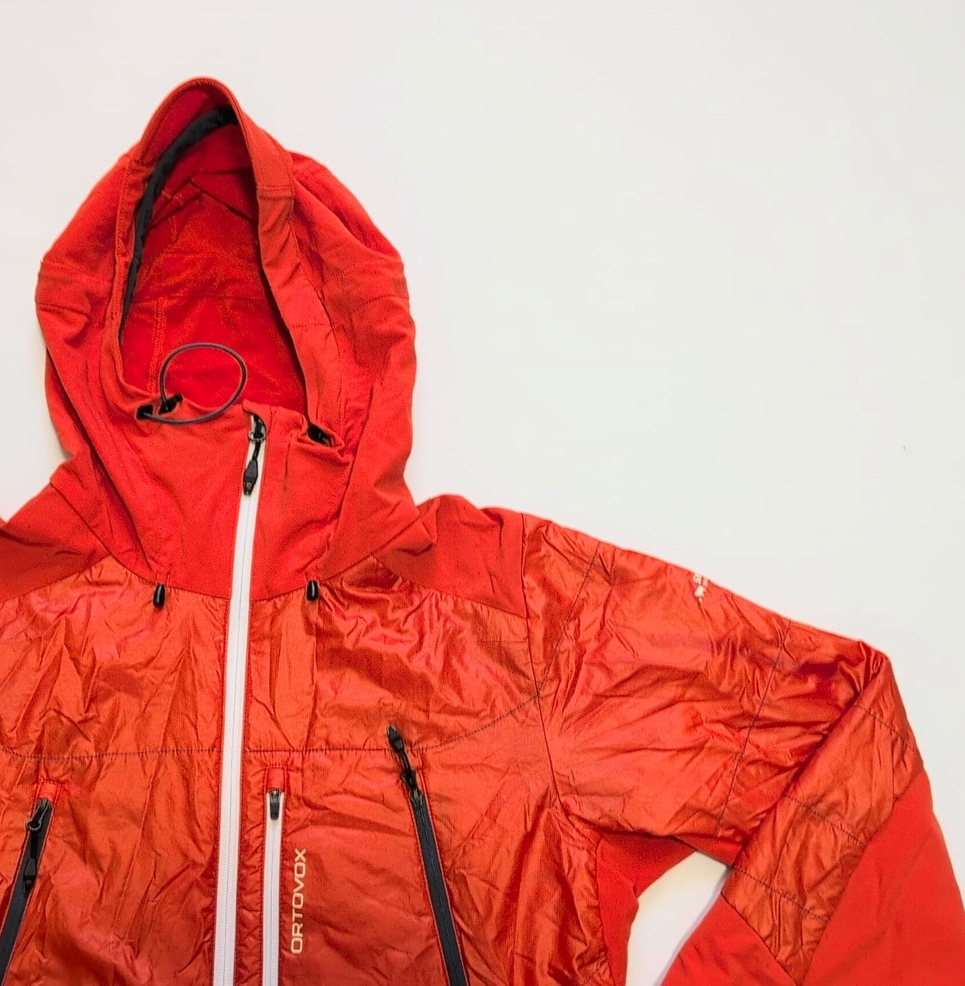 Ortovox Hybrid Jacke Merino inside (M bis L: 50 Herren) orange