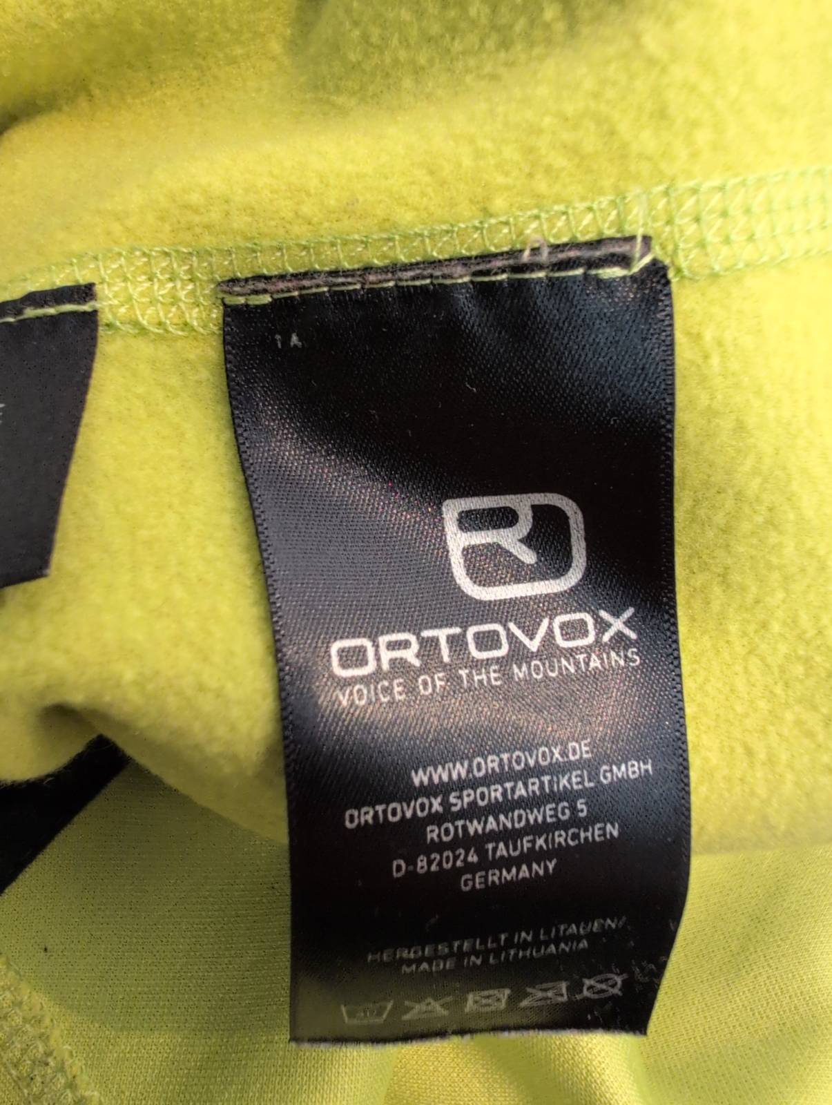 Weste von Ortovox Merino Inside (M Herren) neon - wanderlich.com