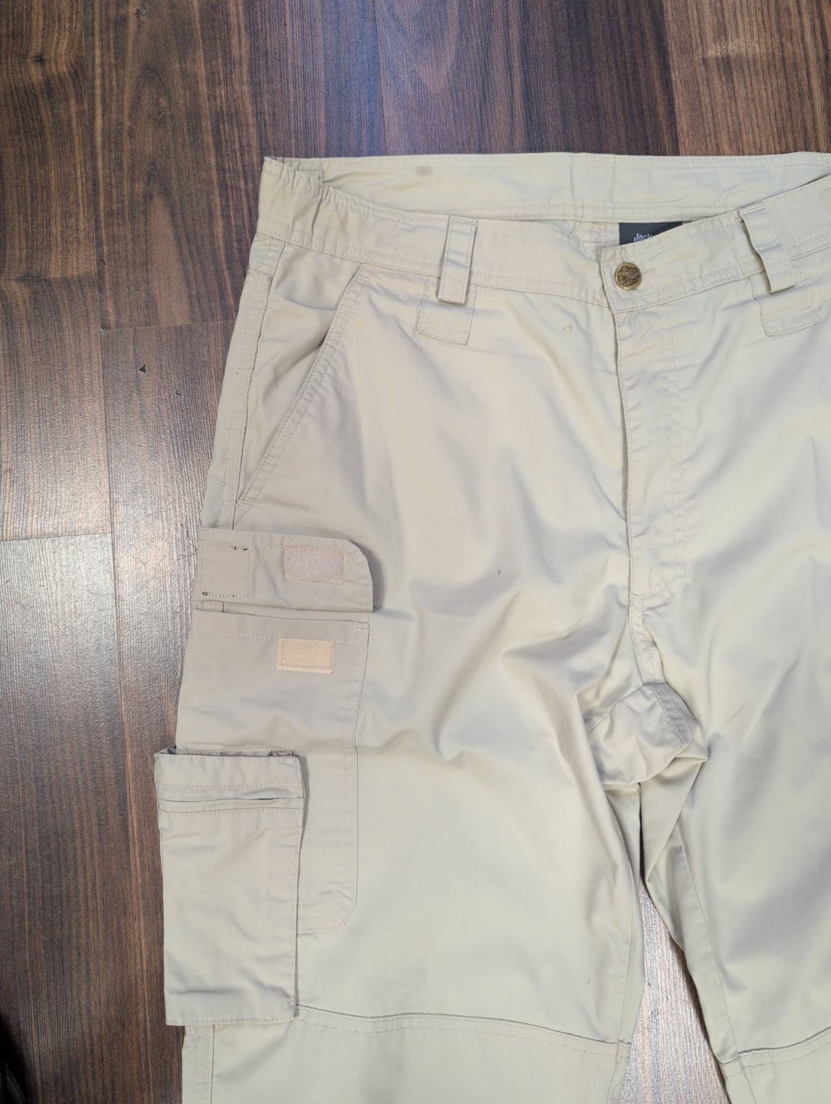 Outdoor Hose (L :50 Herren) von Jack Wolfskin creme beige - wanderlich.com