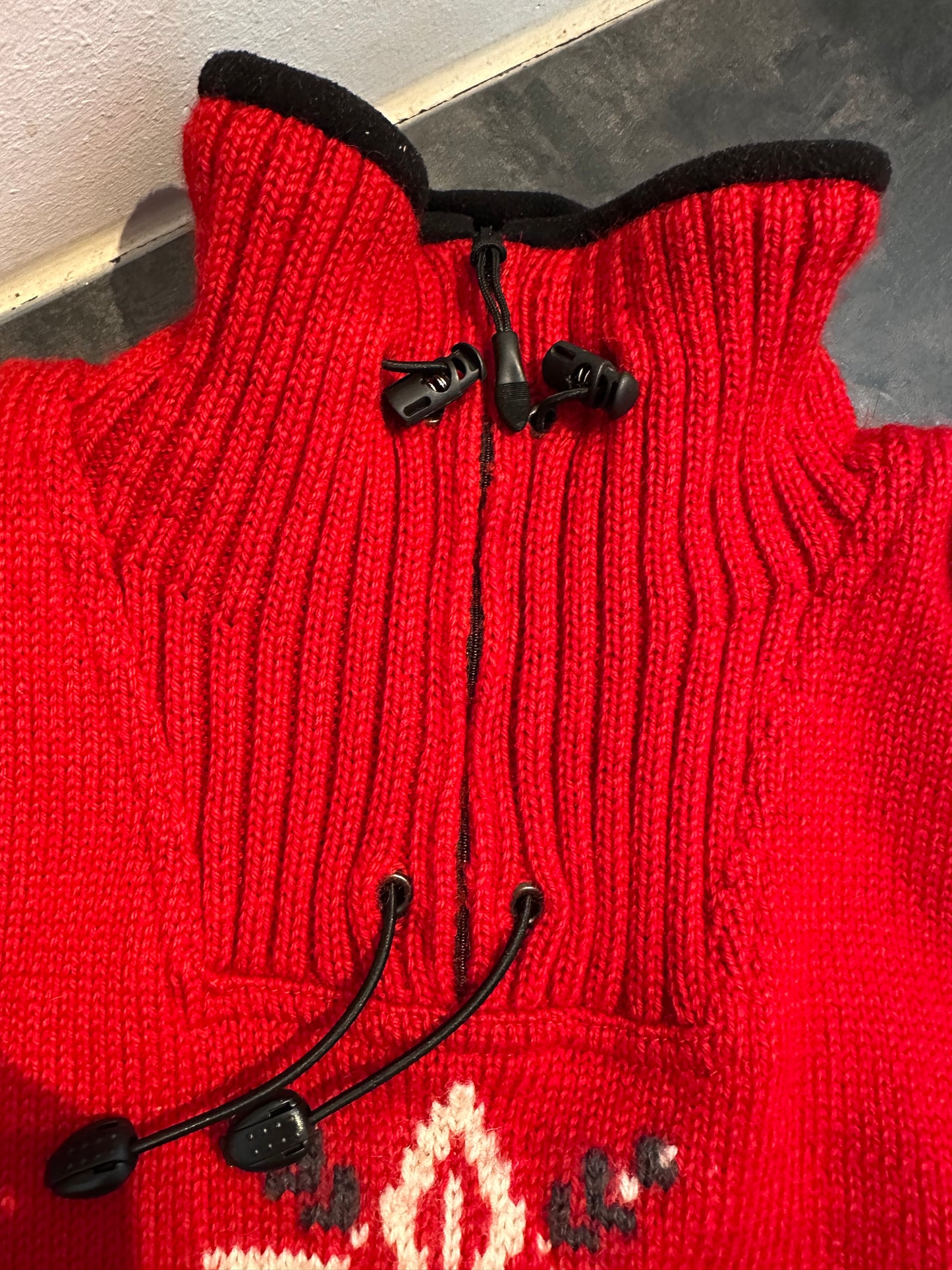 2 Lagen Pullover Dale of Norway (S Damen /XS Herr) Wolle+ Membran rot