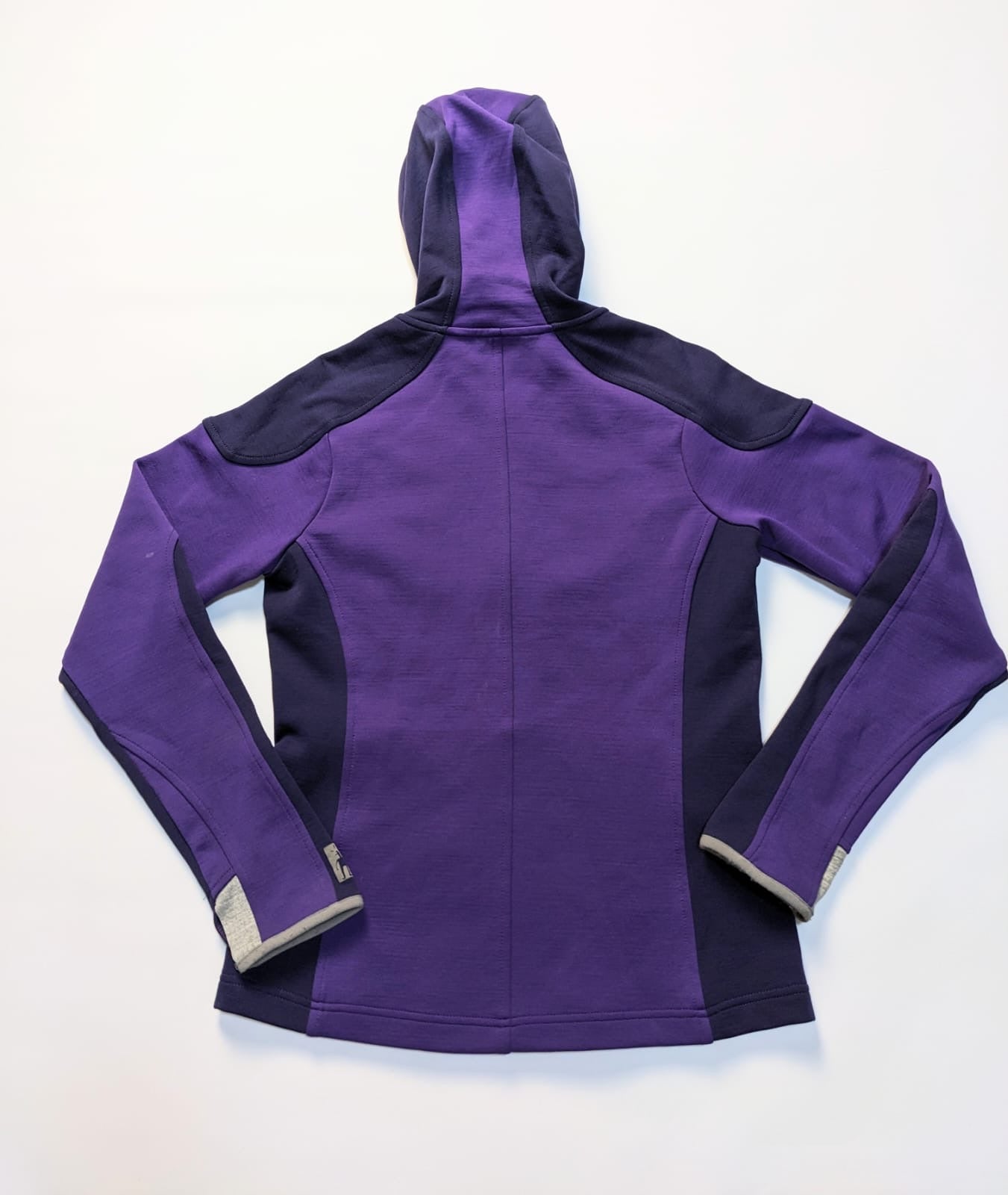 Merino Kapuzen Jacke von Smartwool (S Damen) Zip Hoodie lila