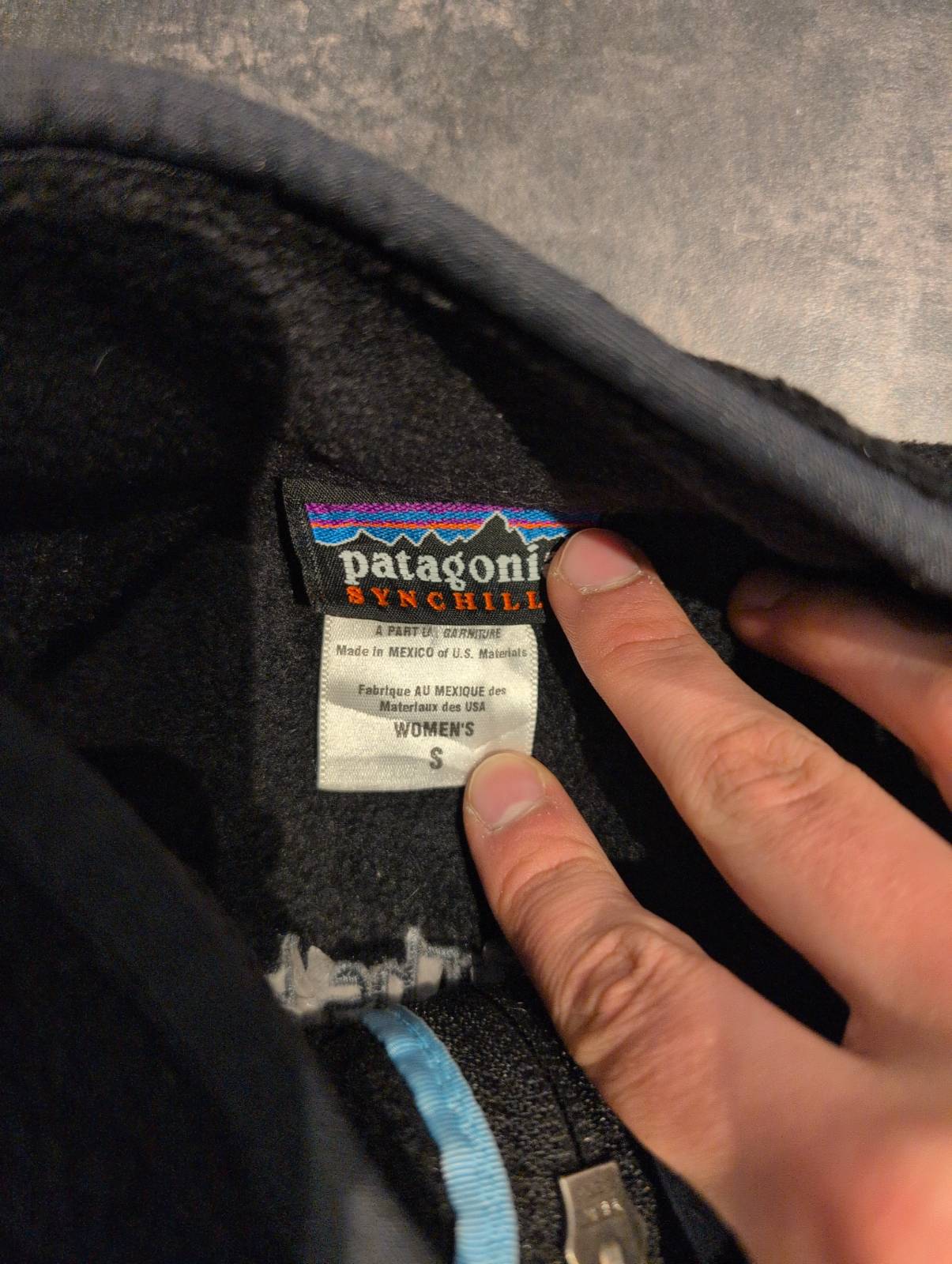 Fleece Pullover Patagonia Synchilla (S Damen) schwarz - wanderlich.com