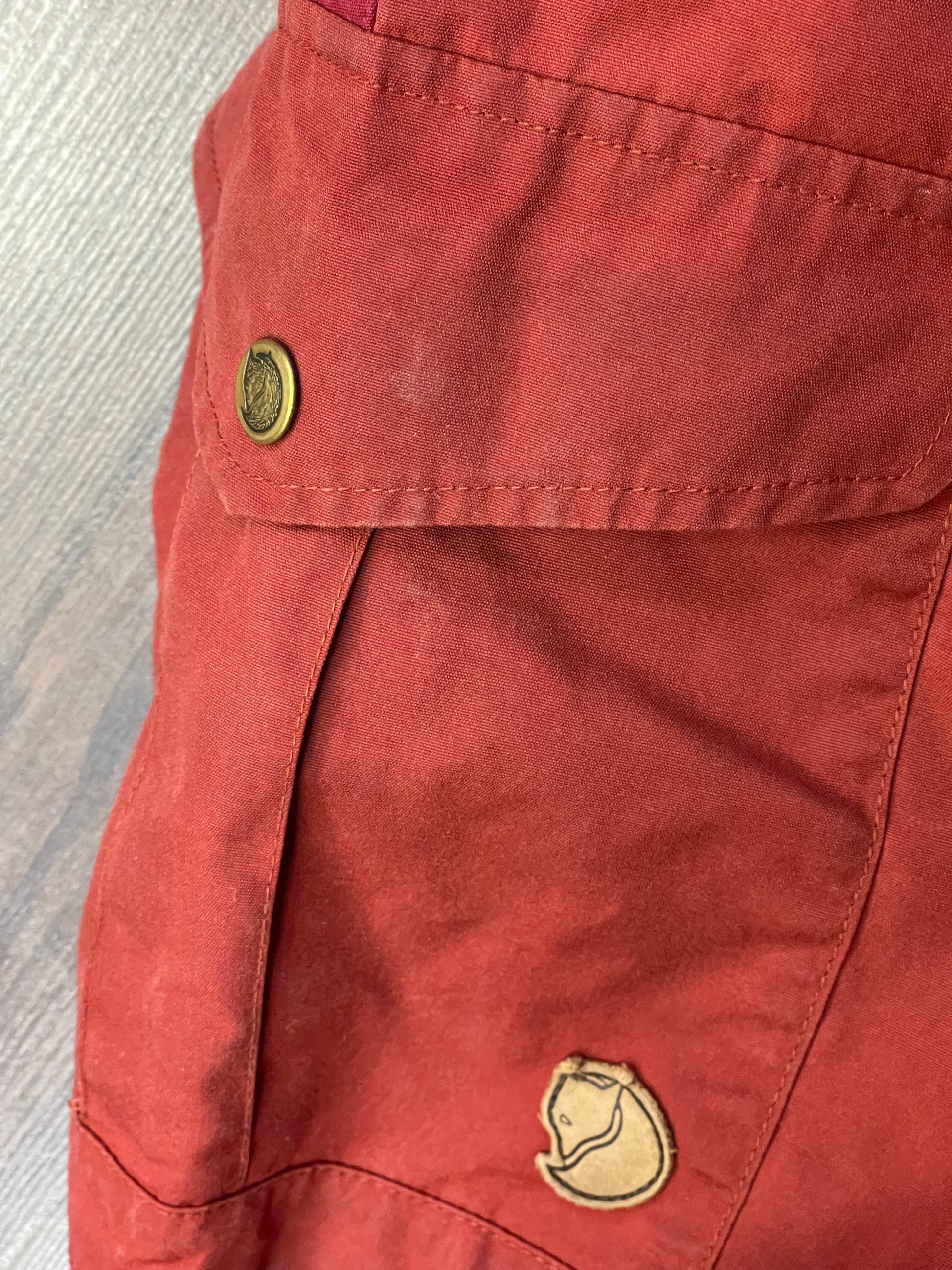 Trekking Hose Fjällräven Barents Pro G-1000 (L /40 Damen) rot - wanderlich.com