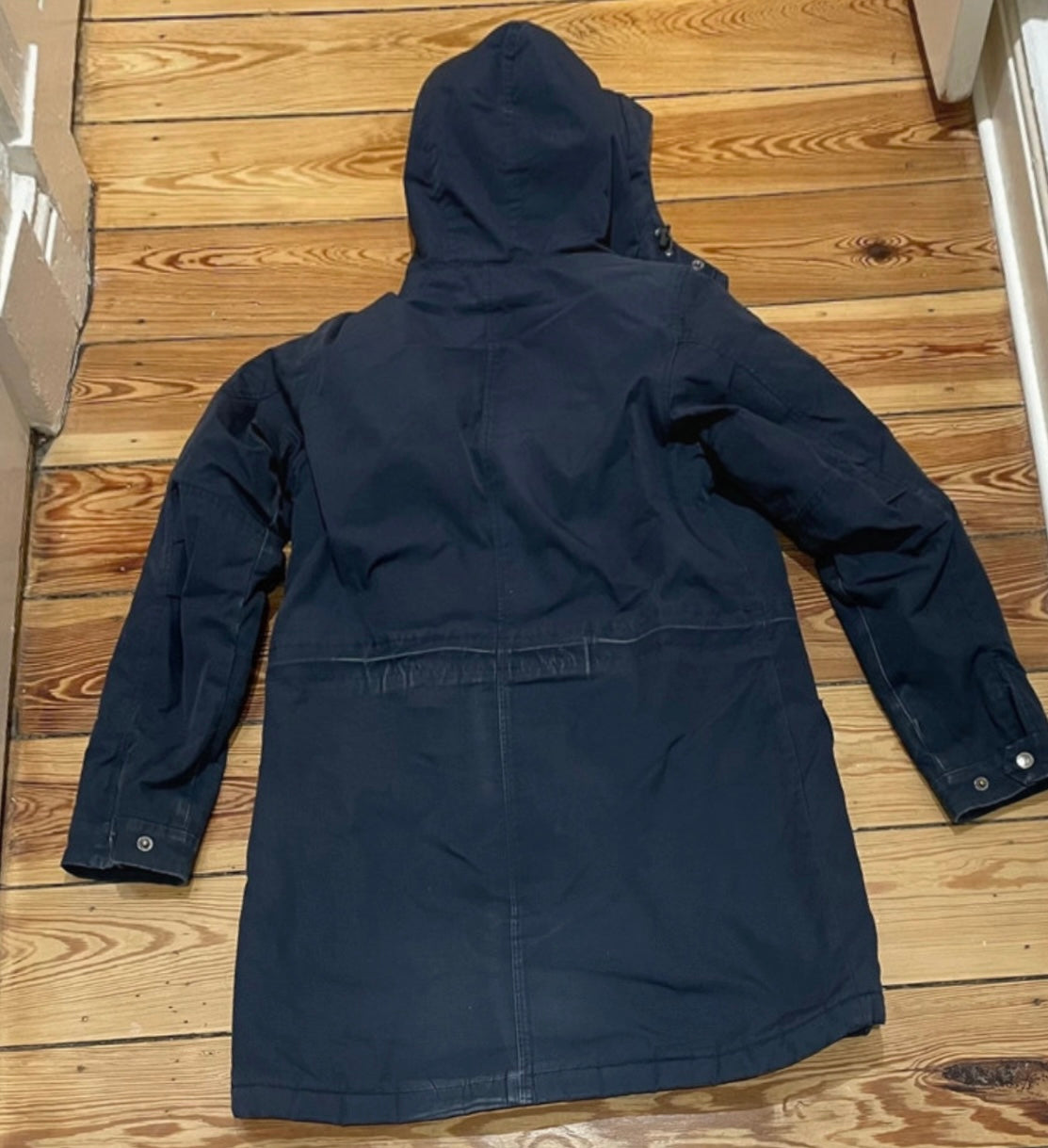 Winter Mantel von Fjällräven XS Greenland Parka dunkelblau