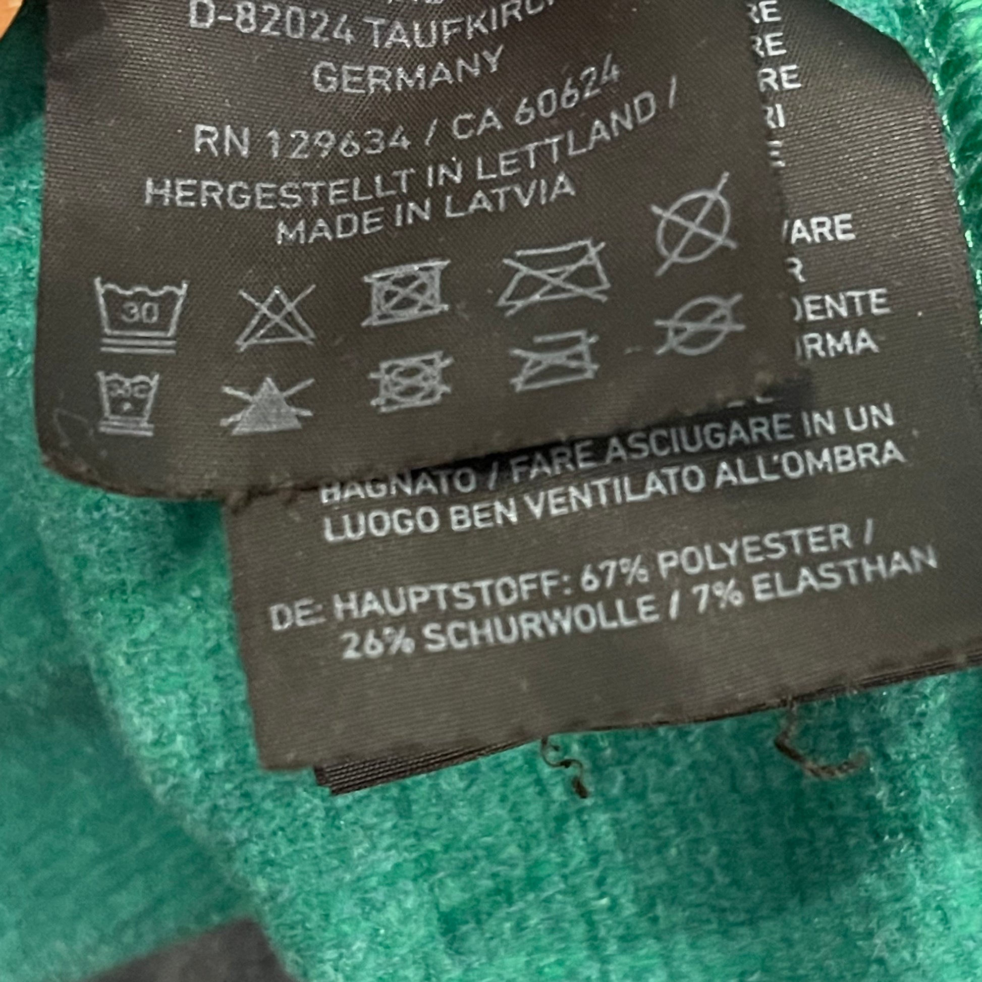 Ortovox Jacke Merino inside (XXL Herren) Hybrid grün-blau - wanderlich.com