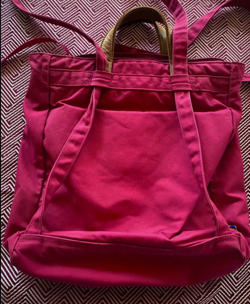 Tasche / Rucksack Fjällräven G-1000 Tote Bag No.1 beerenfarbig