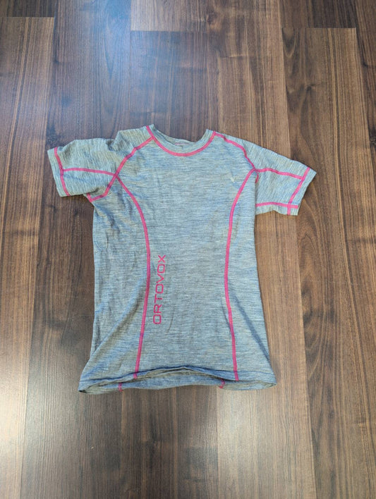 T-Shirt von Ortovox pure Merino (S Damen) grau