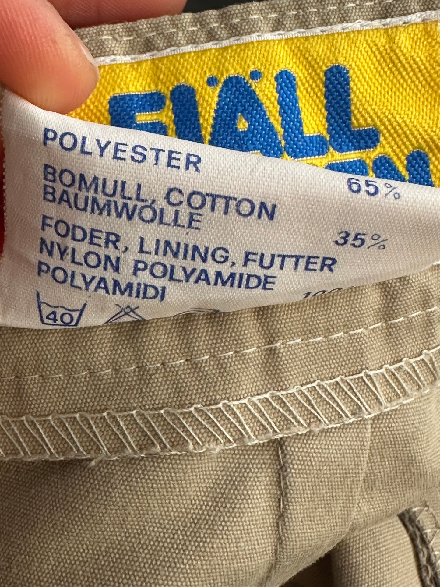 Hose von Fjällräven (M /38 Damen) creme / beige