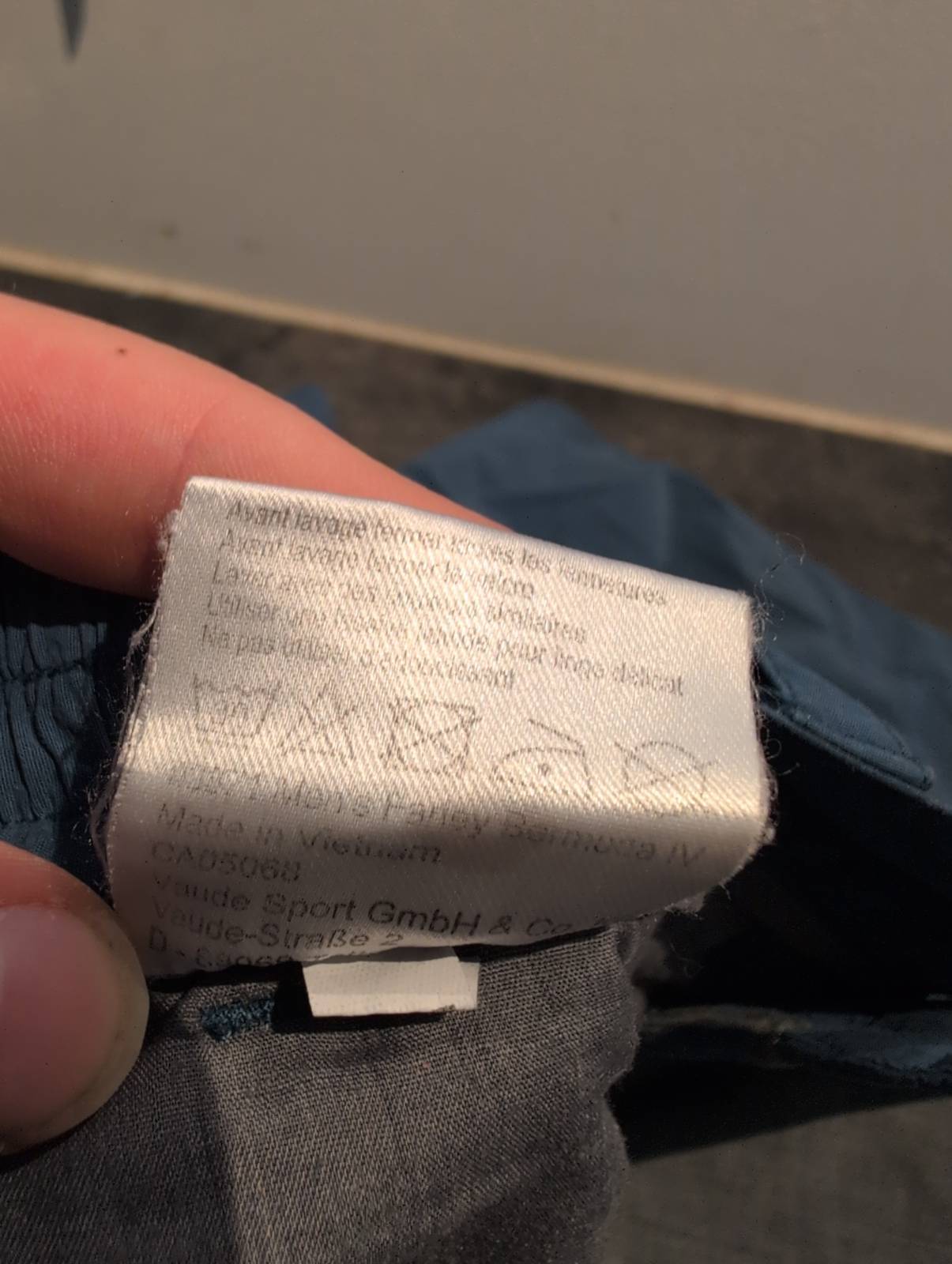 Funktion Shorts von Vaude (XL : 54 Herren) blau - wanderlich.com