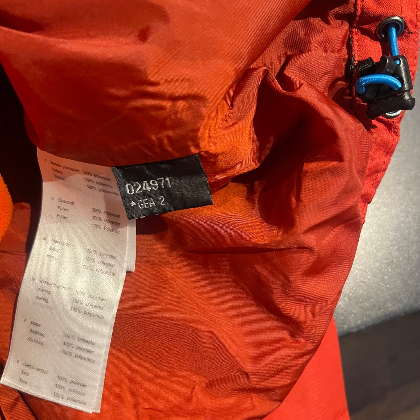 3in1 Jacke von Salewa (L Herren) wasserdicht orange