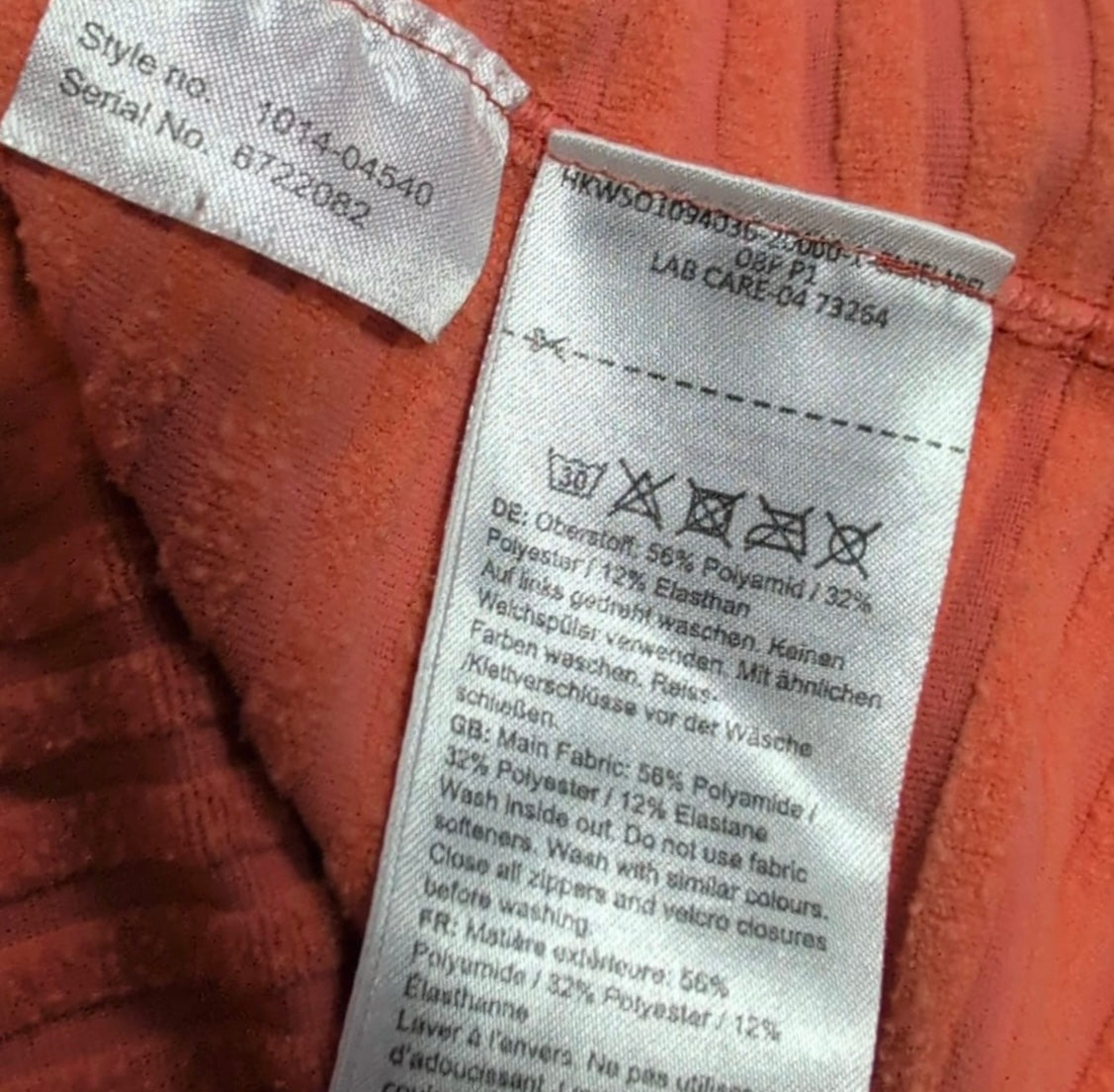 Fleece Jacke von Mammut  (XS Damen) Zip Hoodie Aprikot