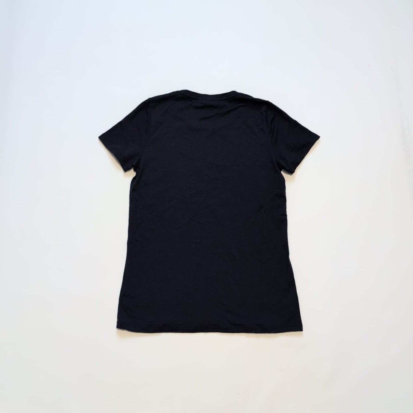 Merino T-Shirt von Icebreaker (M Damen) dunkelblau Print