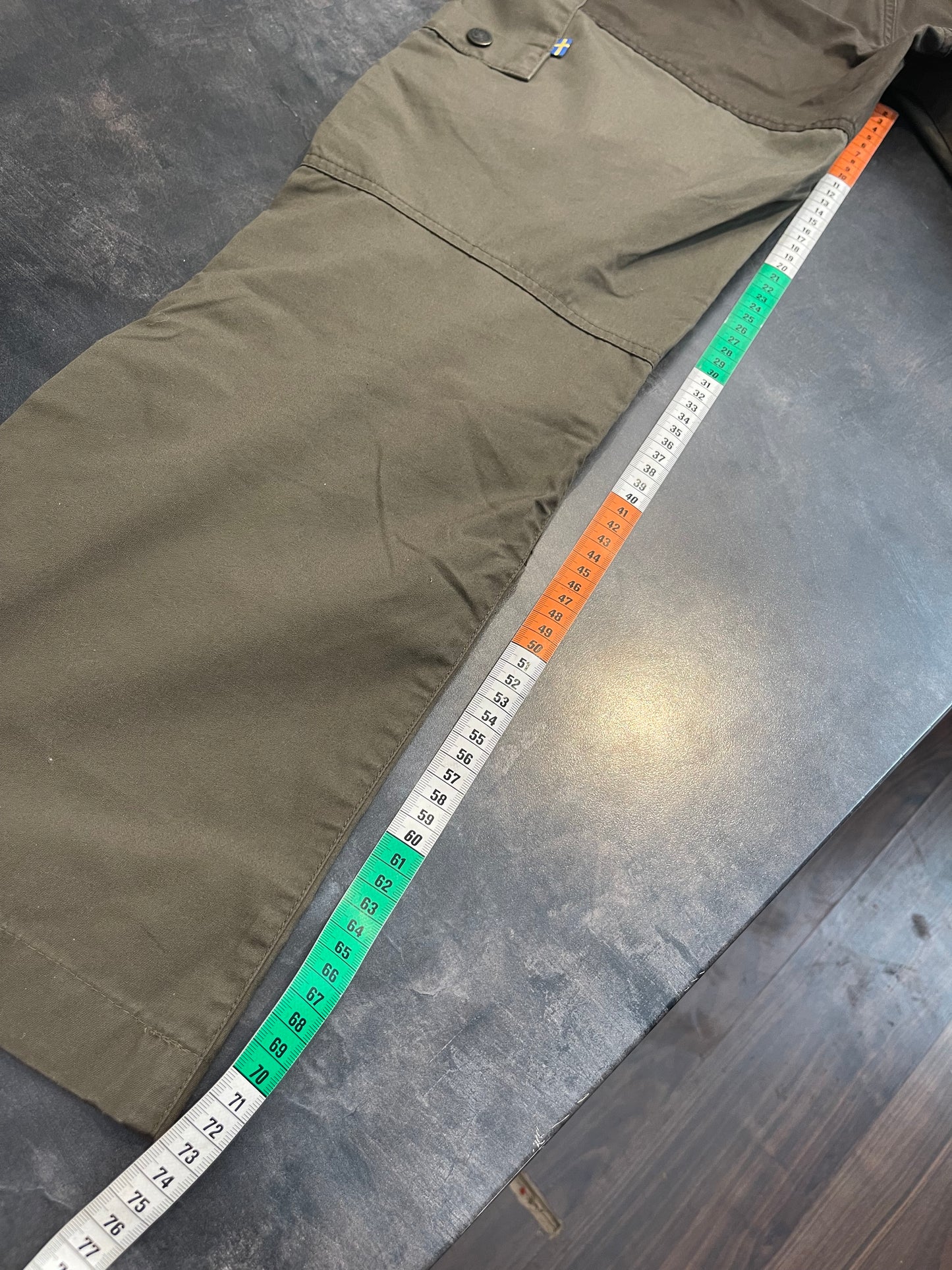 Hose von Fjällräven Barents ( S / 27-28" Damen) khaki braun - wanderlich.com
