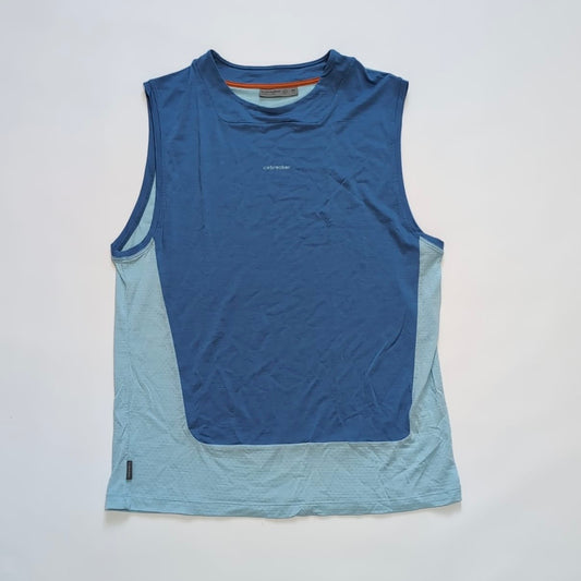 Tank Top von Icebreaker Merino (M Herren) Sport Shirt blau