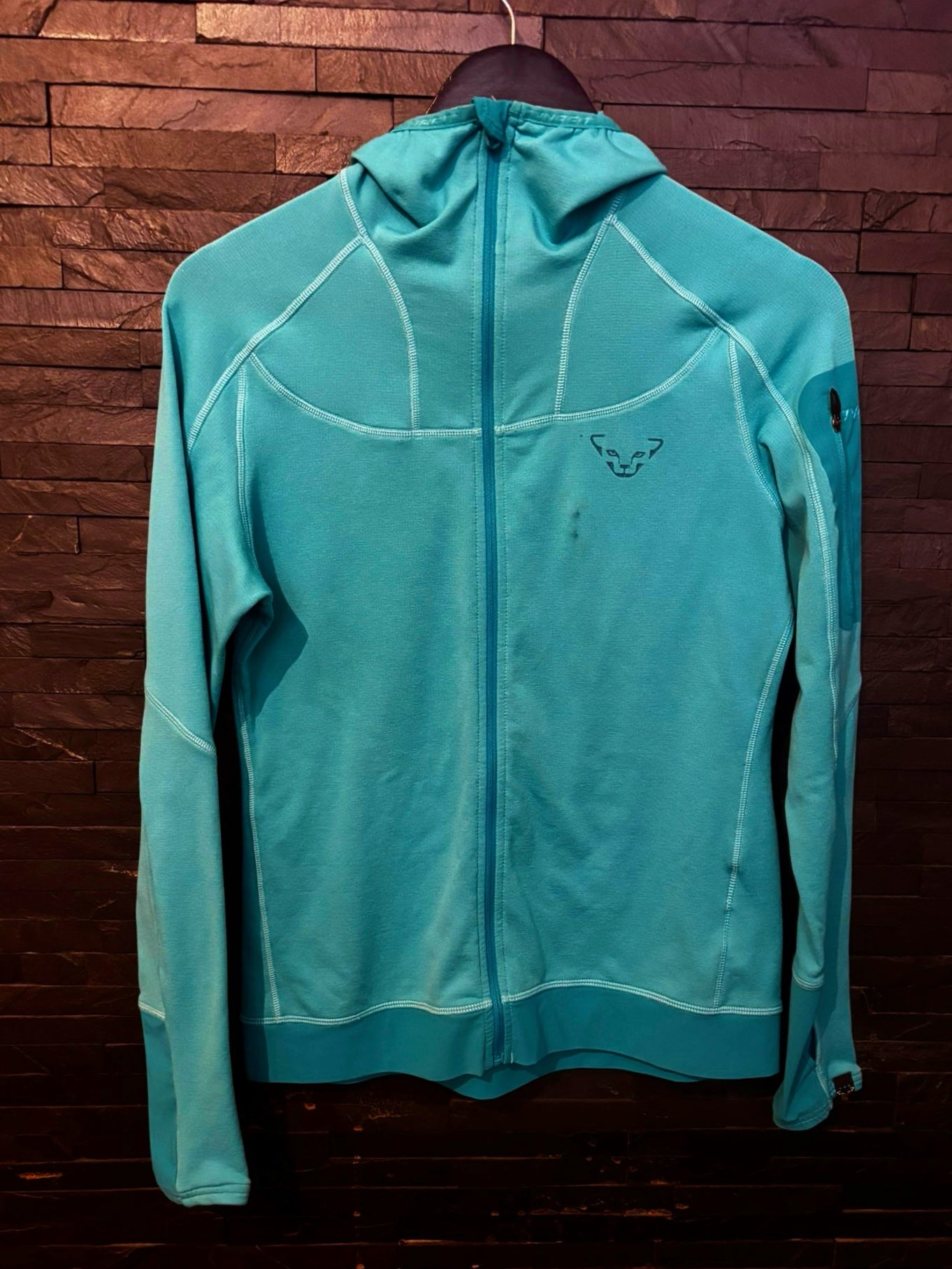 Sport Jacke (M Damen) von Dynafit Zip Hoodie blau